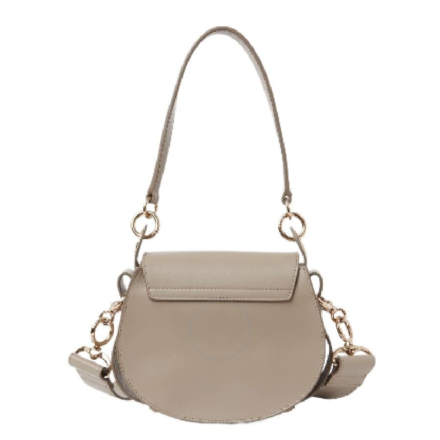 Chloe Tess Small Bag In Shiny And Suede Leather - 2