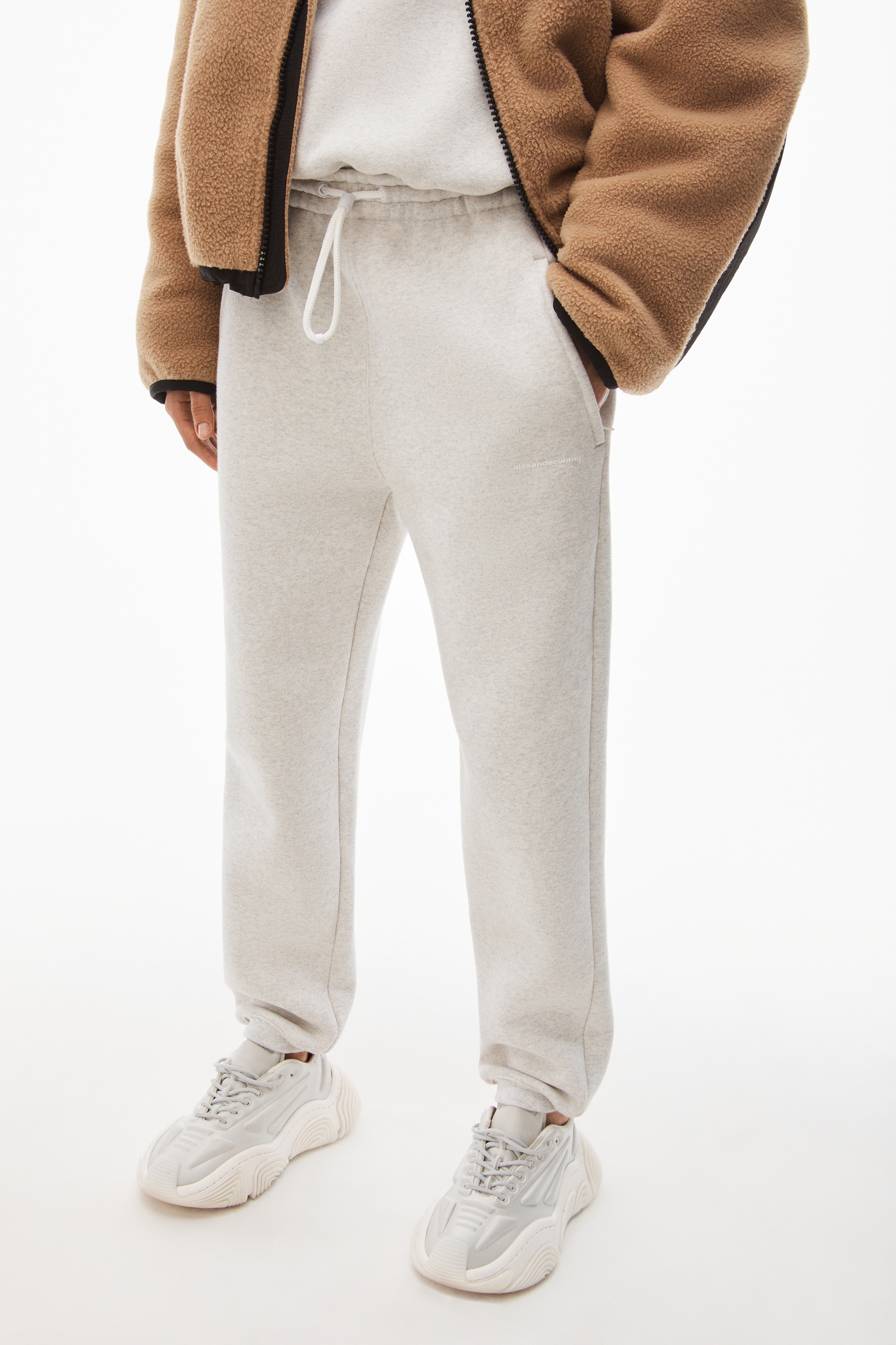 SWEATPANT IN DENSE FLEECE - 3