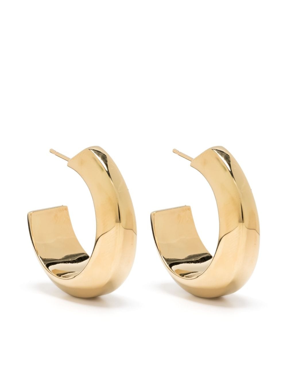 sculpted hoop earrings - 1