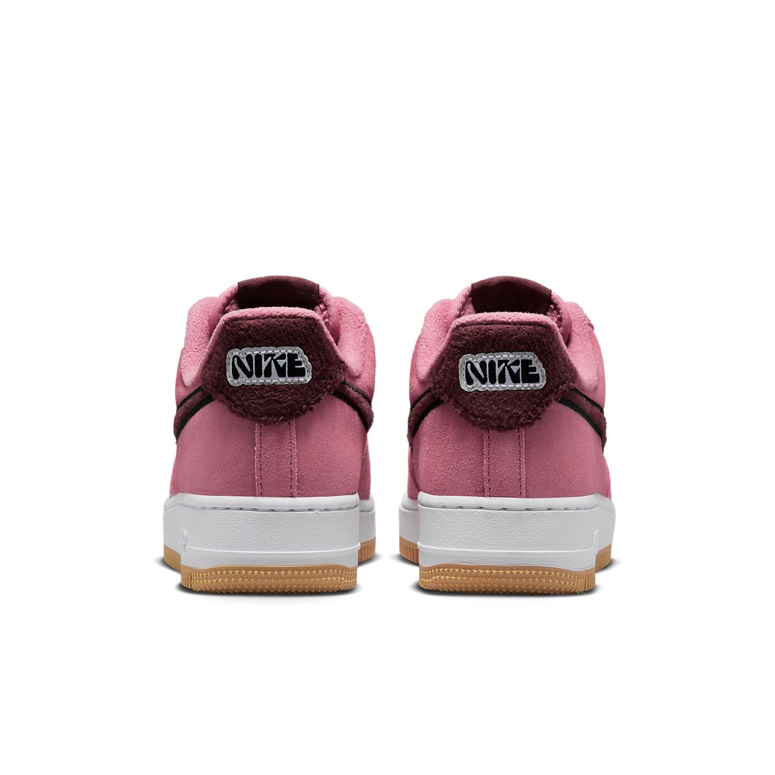 (WMNS) Nike Air Force 1 Low '07 SE 'Desert Berry Gum Fleece' DQ7583-600 - 5