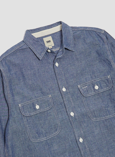 Nigel Cabourn FOB Factory Chambray Work Shirt outlook