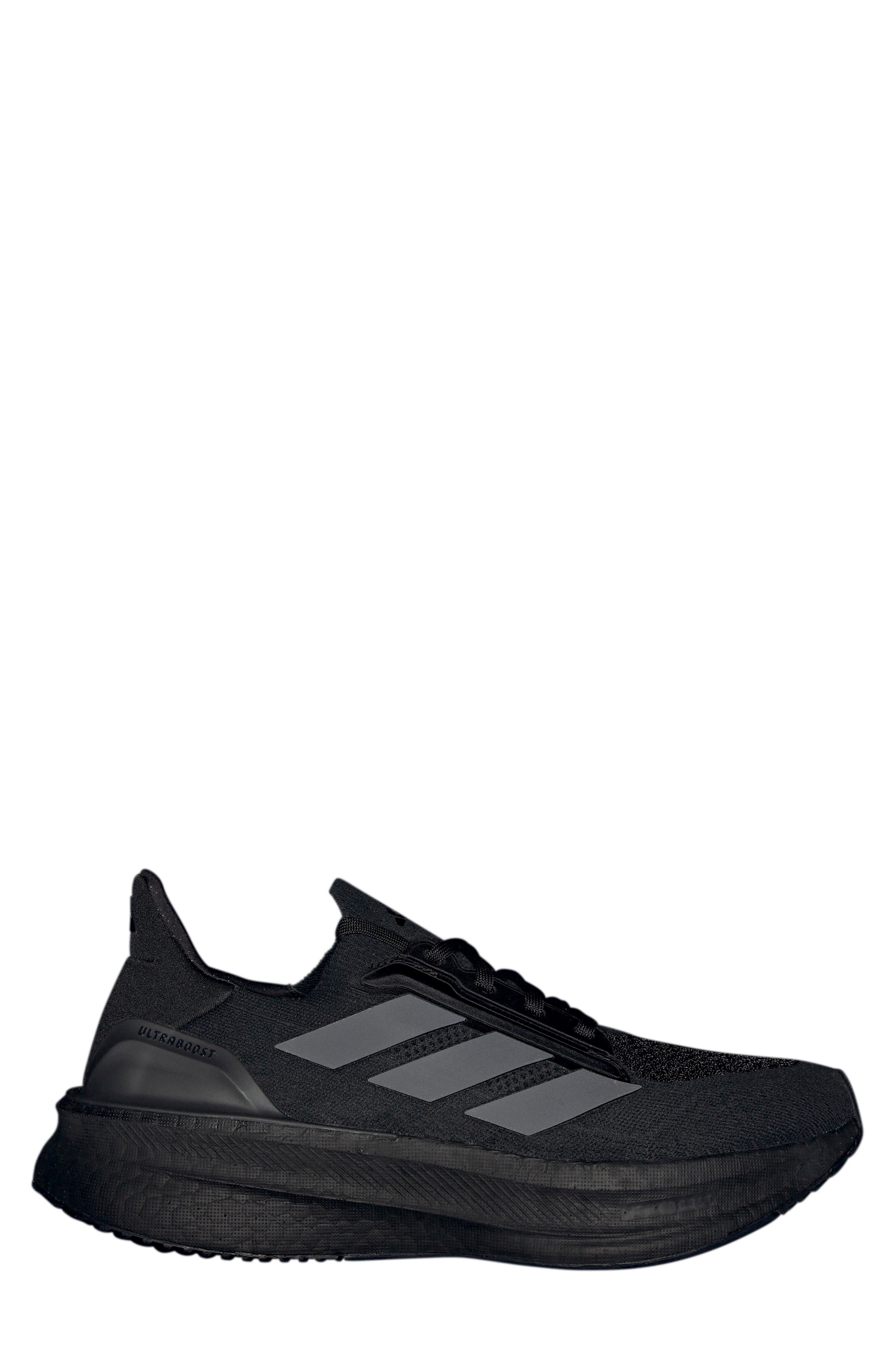 adidas Ultraboost 5x Running Shoe in Black/Black/White at Nordstrom - 7