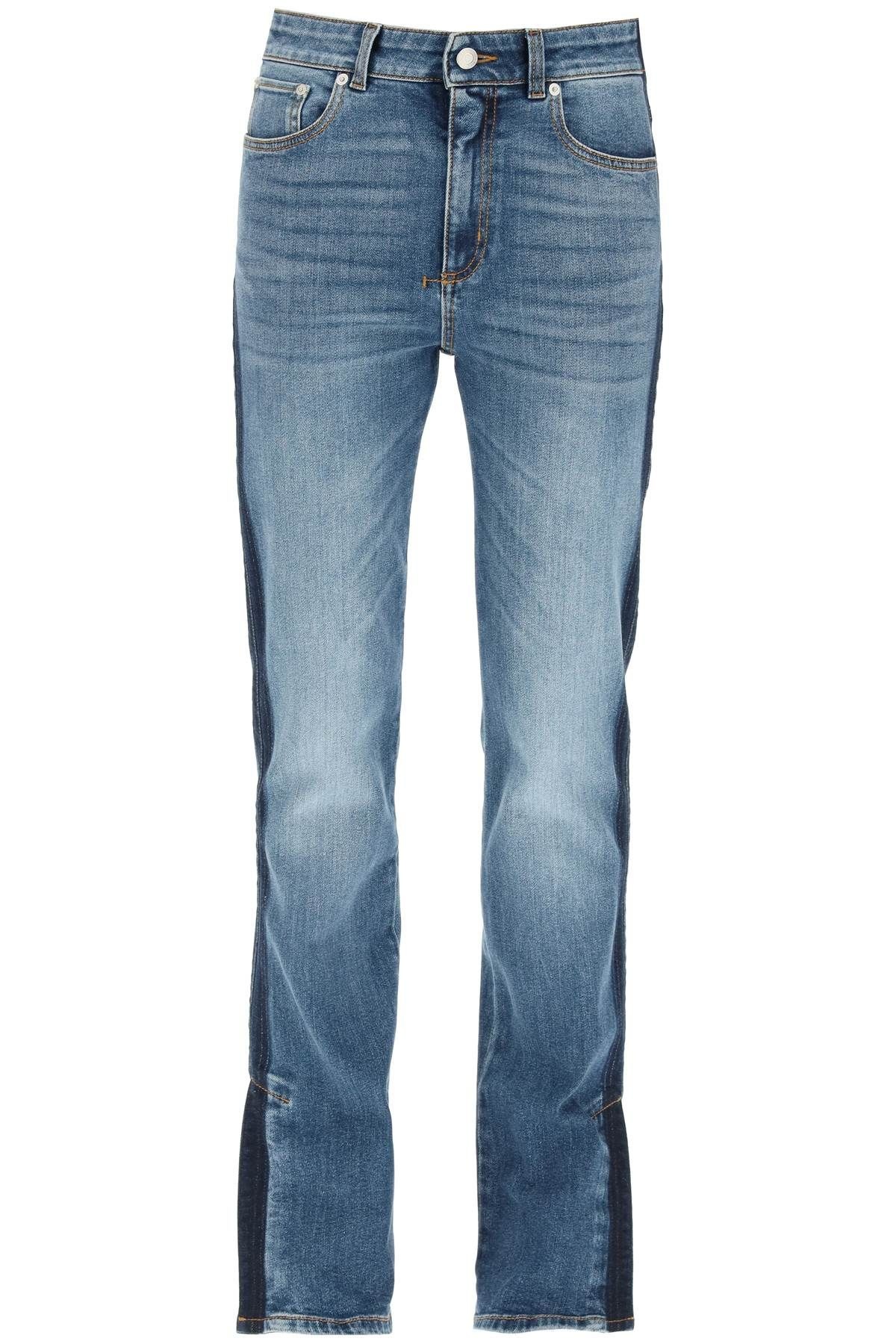 JEANS WITH SIDE BANDS - 1