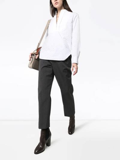 Chloé bobble detail poplin shirt outlook