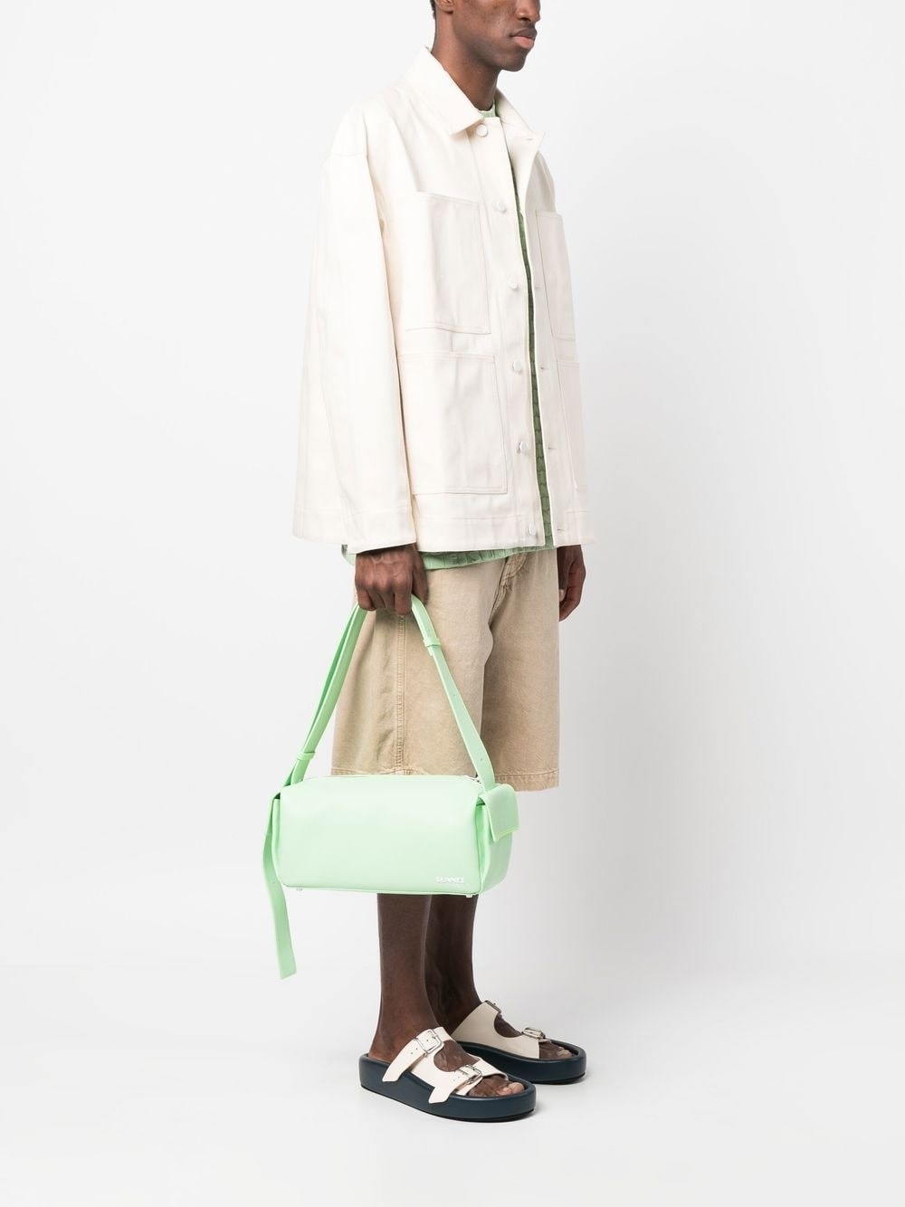 Labauletto leather shoulder bag - 2