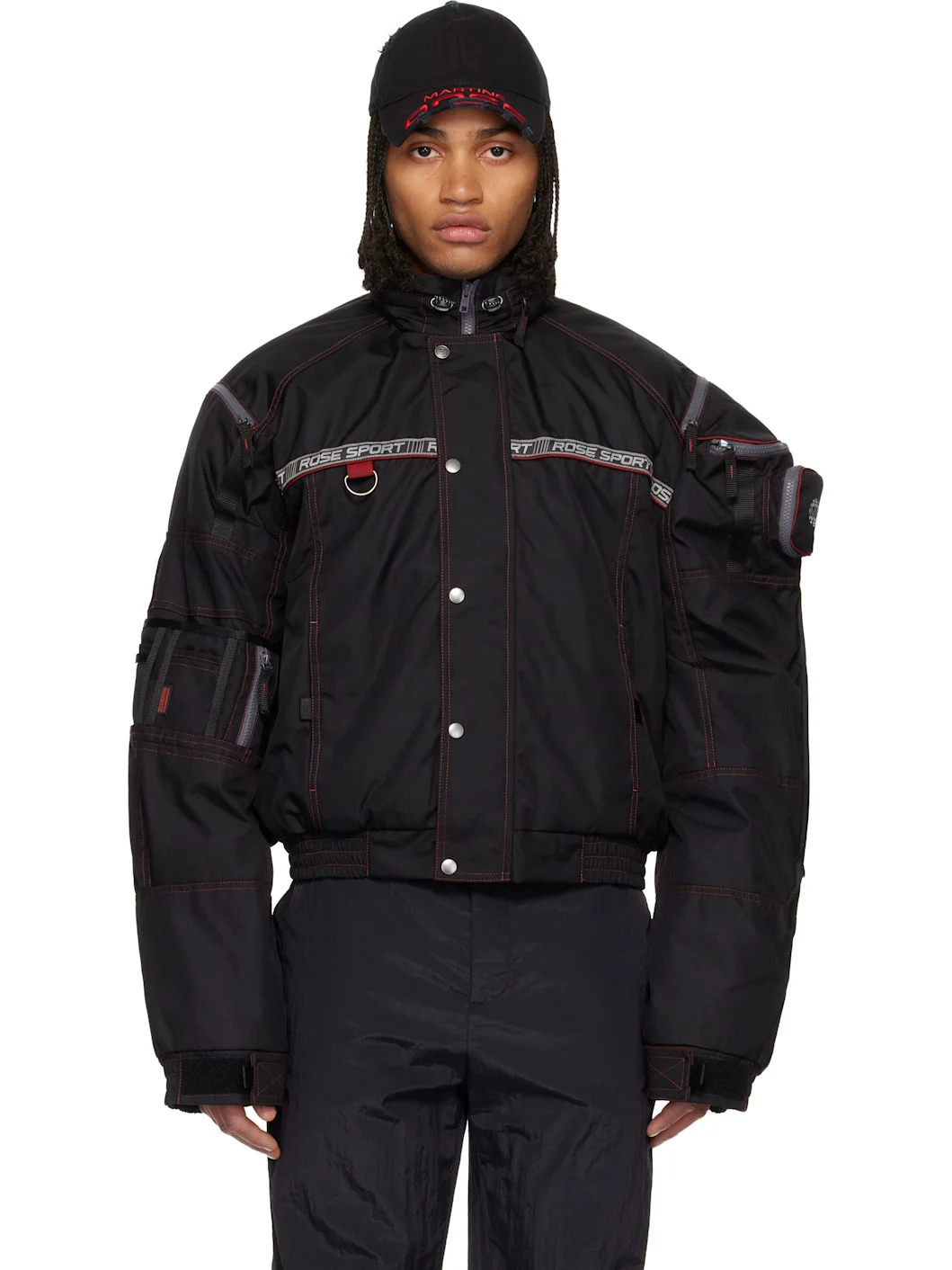 Black Bumbag Jacket - 1