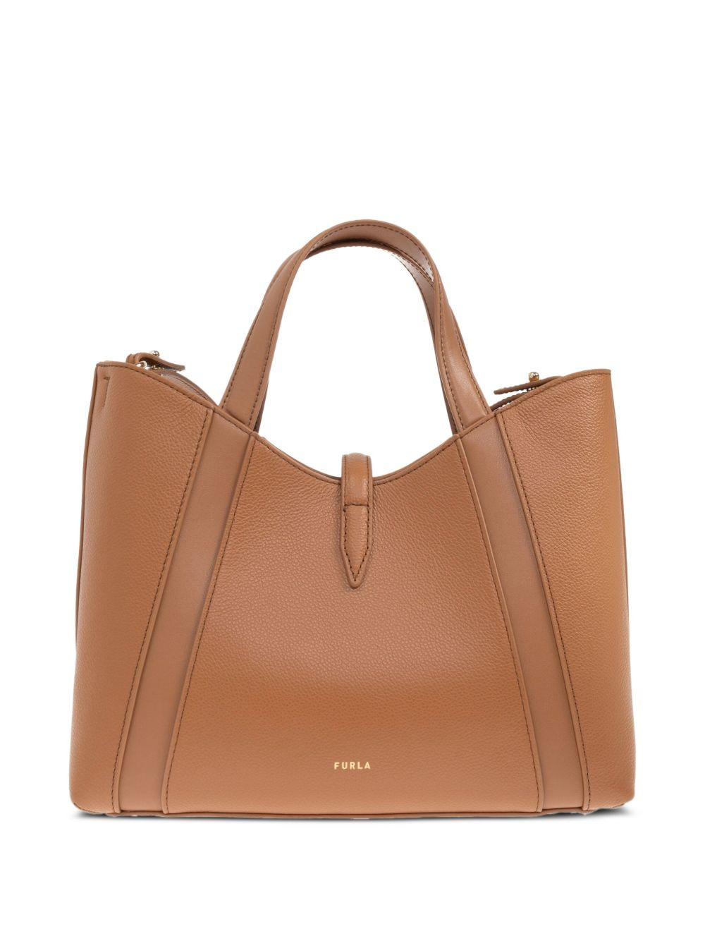 leather tote bag - 3