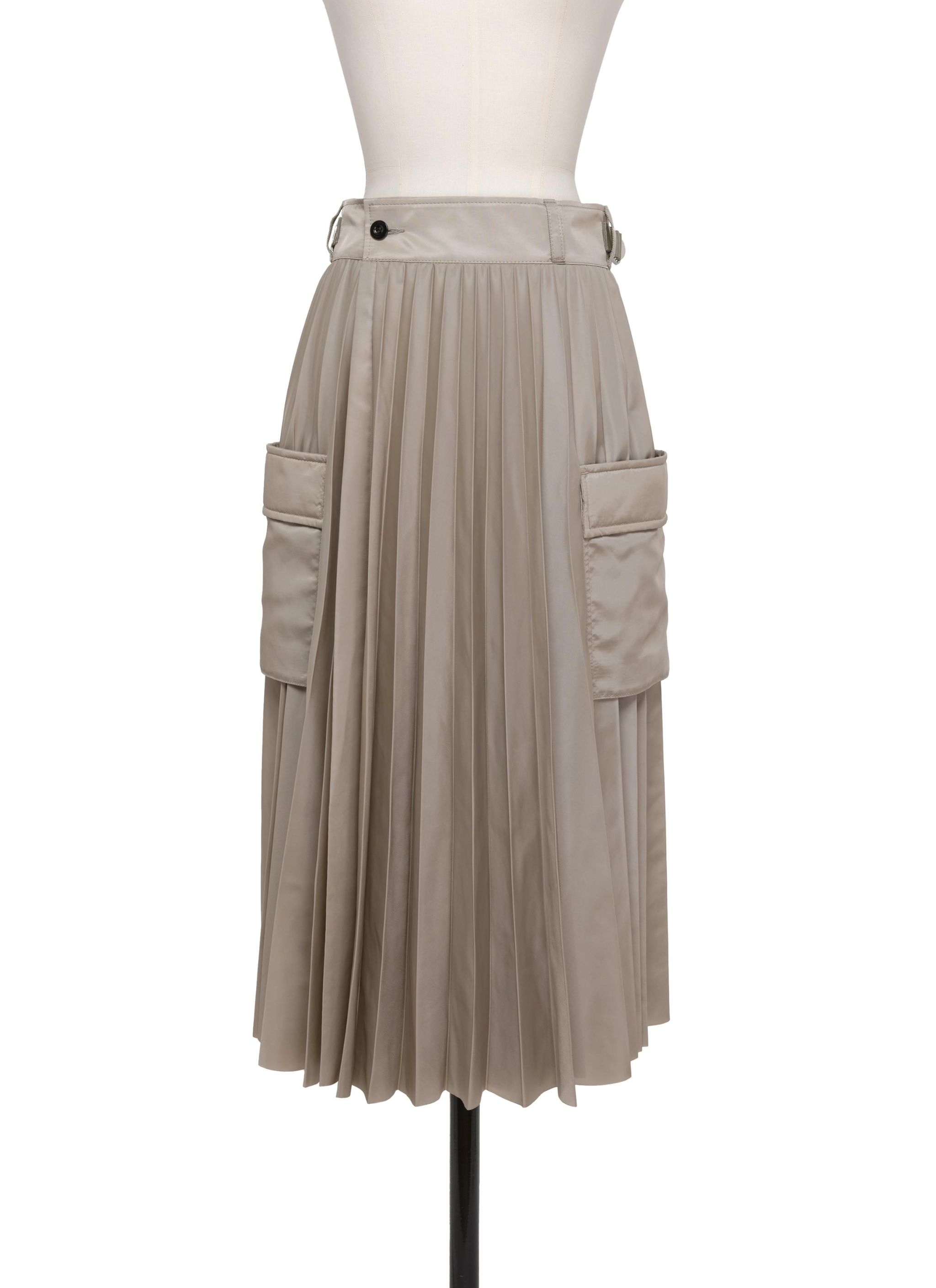 Nylon Twill Skirt - 1