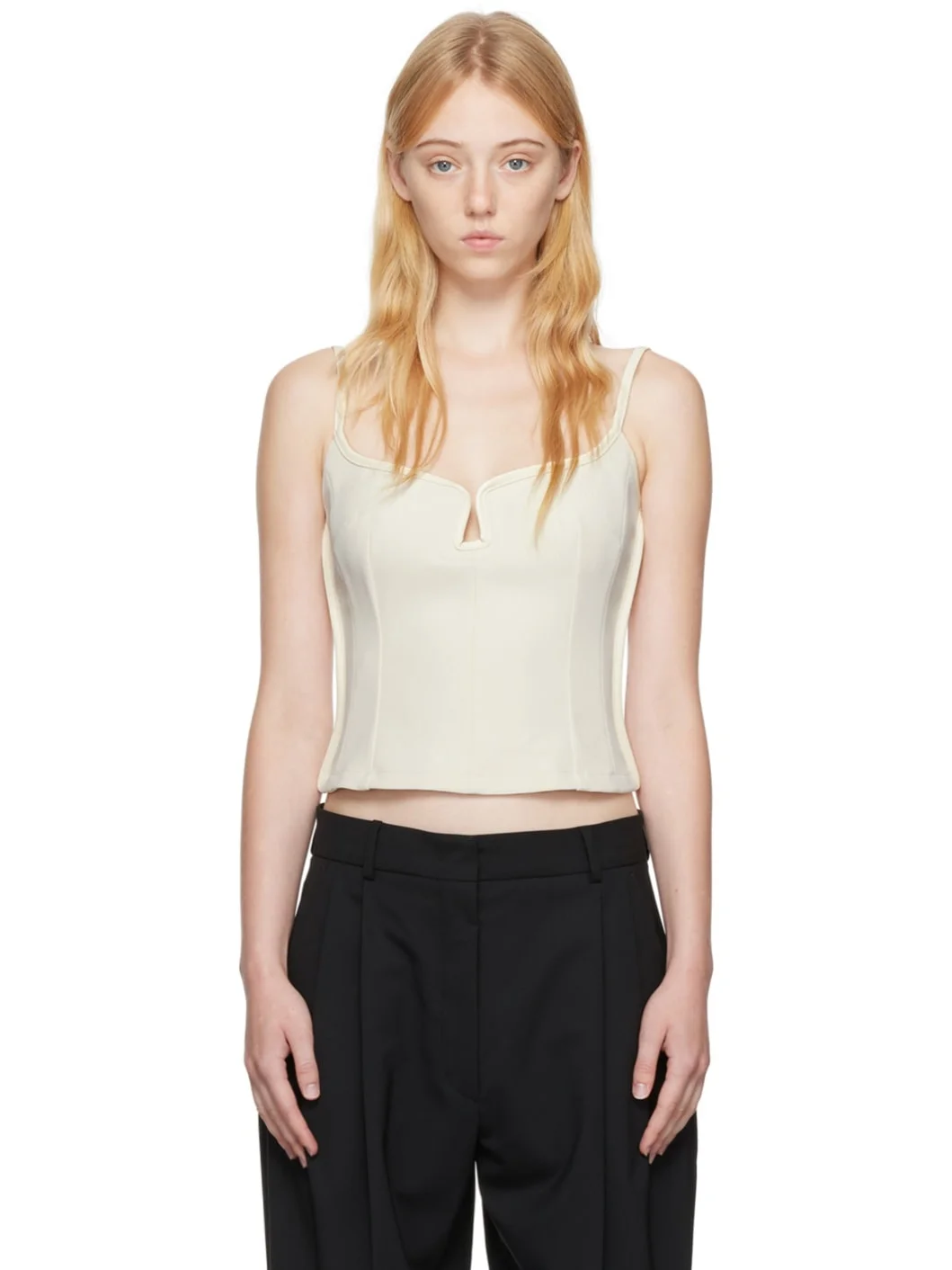 SSENSE Exclusive Off-White Marlo Camisole - 1