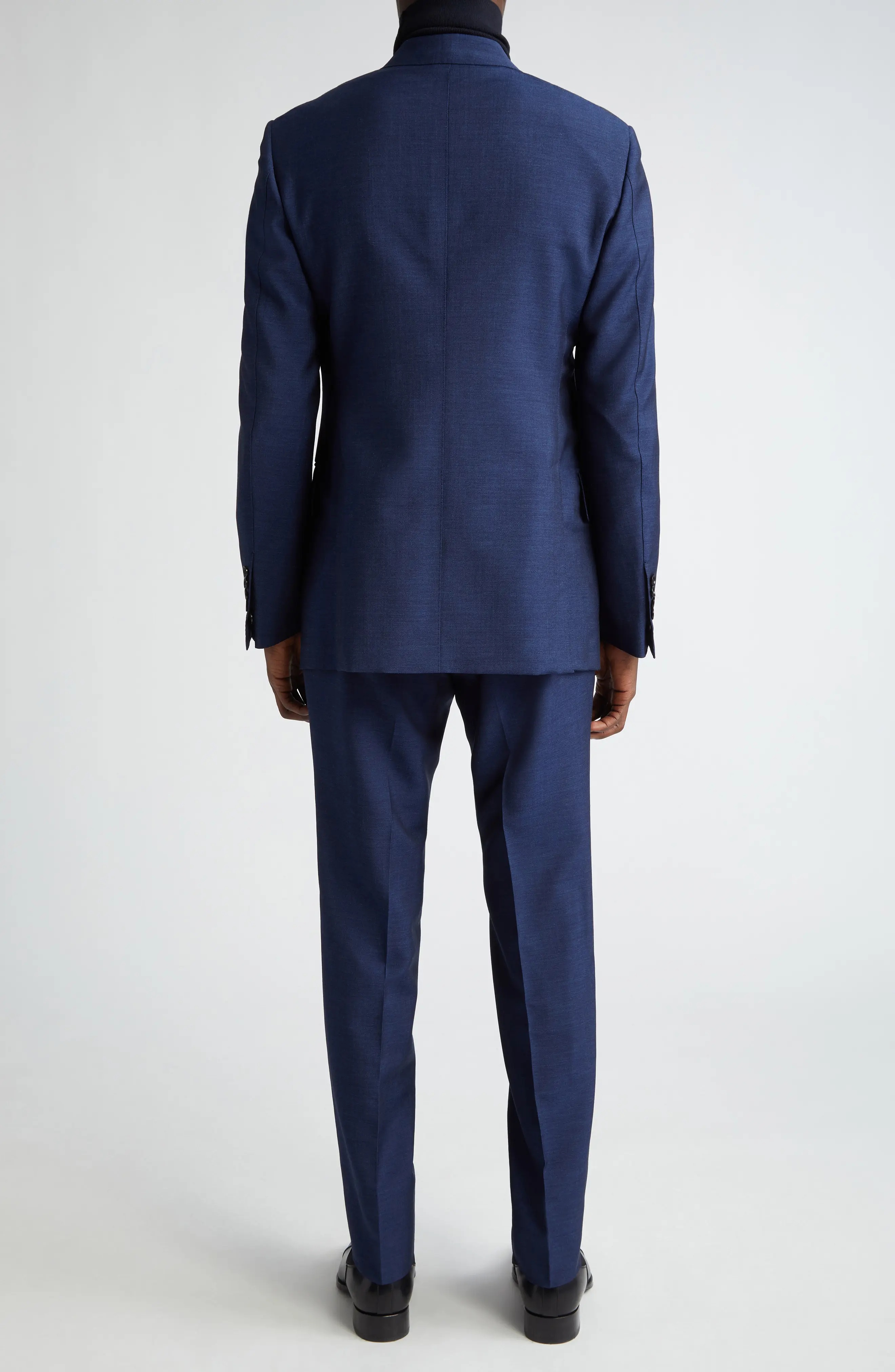 Shelton Cotton & Silk Fine Poplin Suit - 3