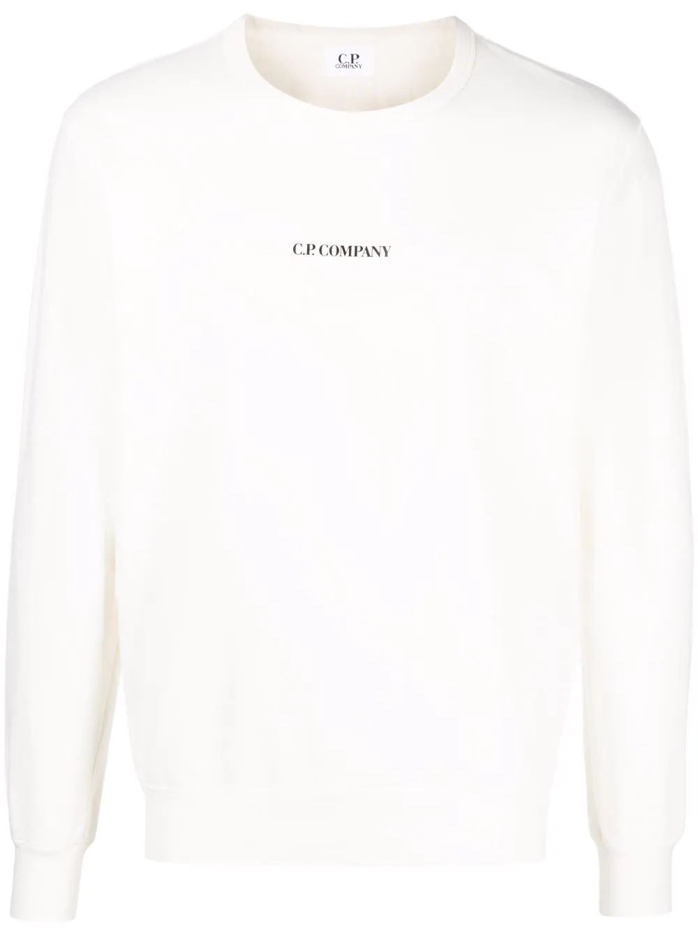 cotton logo-print sweatshirt - 1