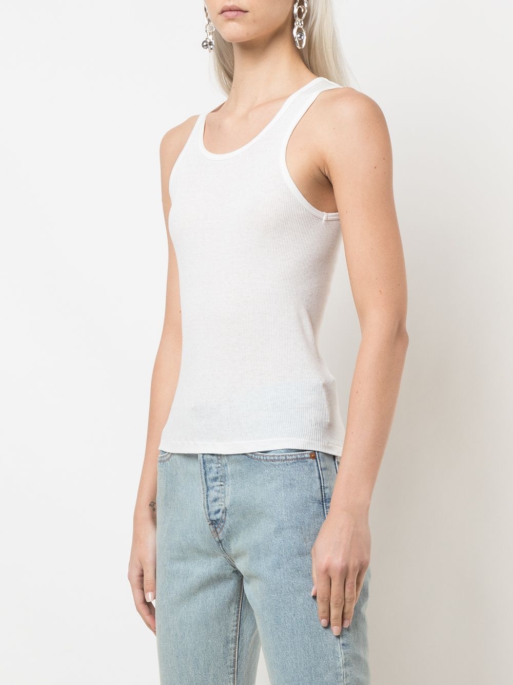 Release 04 ribbed tank top - 3