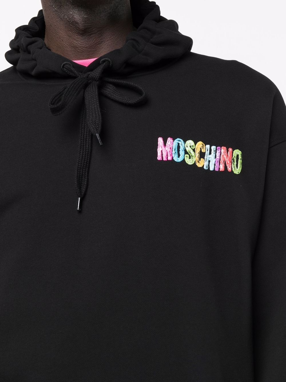 rainbow-logo pullover hoodie - 5