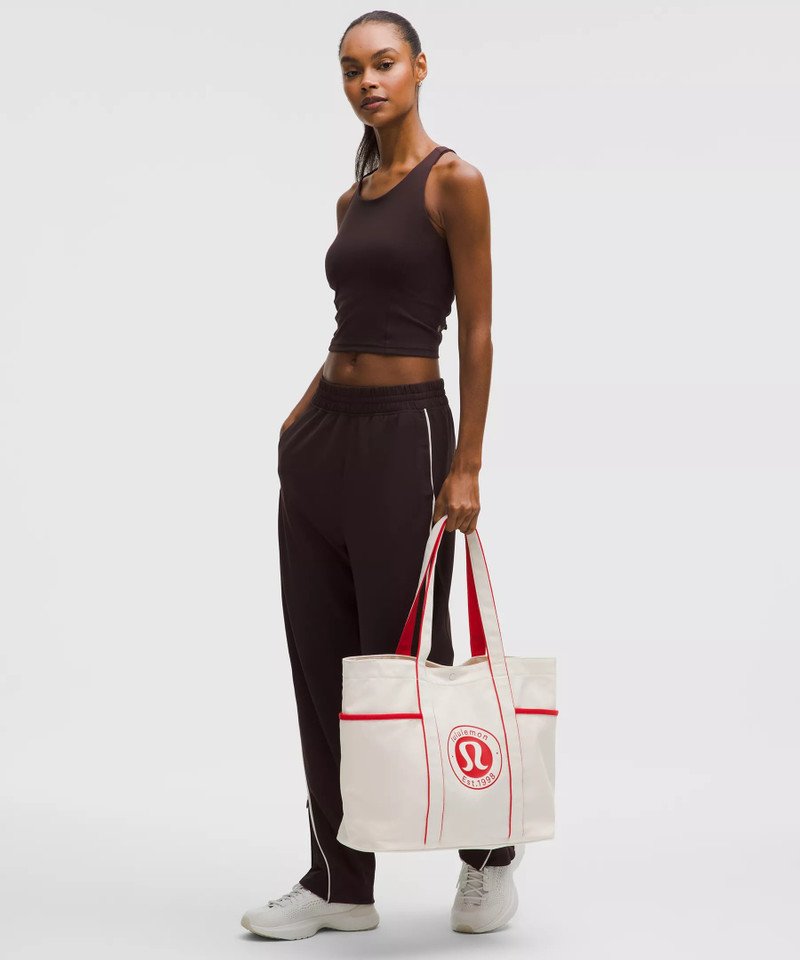 lululemon Daily Multi-Pocket Canvas Tote Bag 20L *Logo outlook