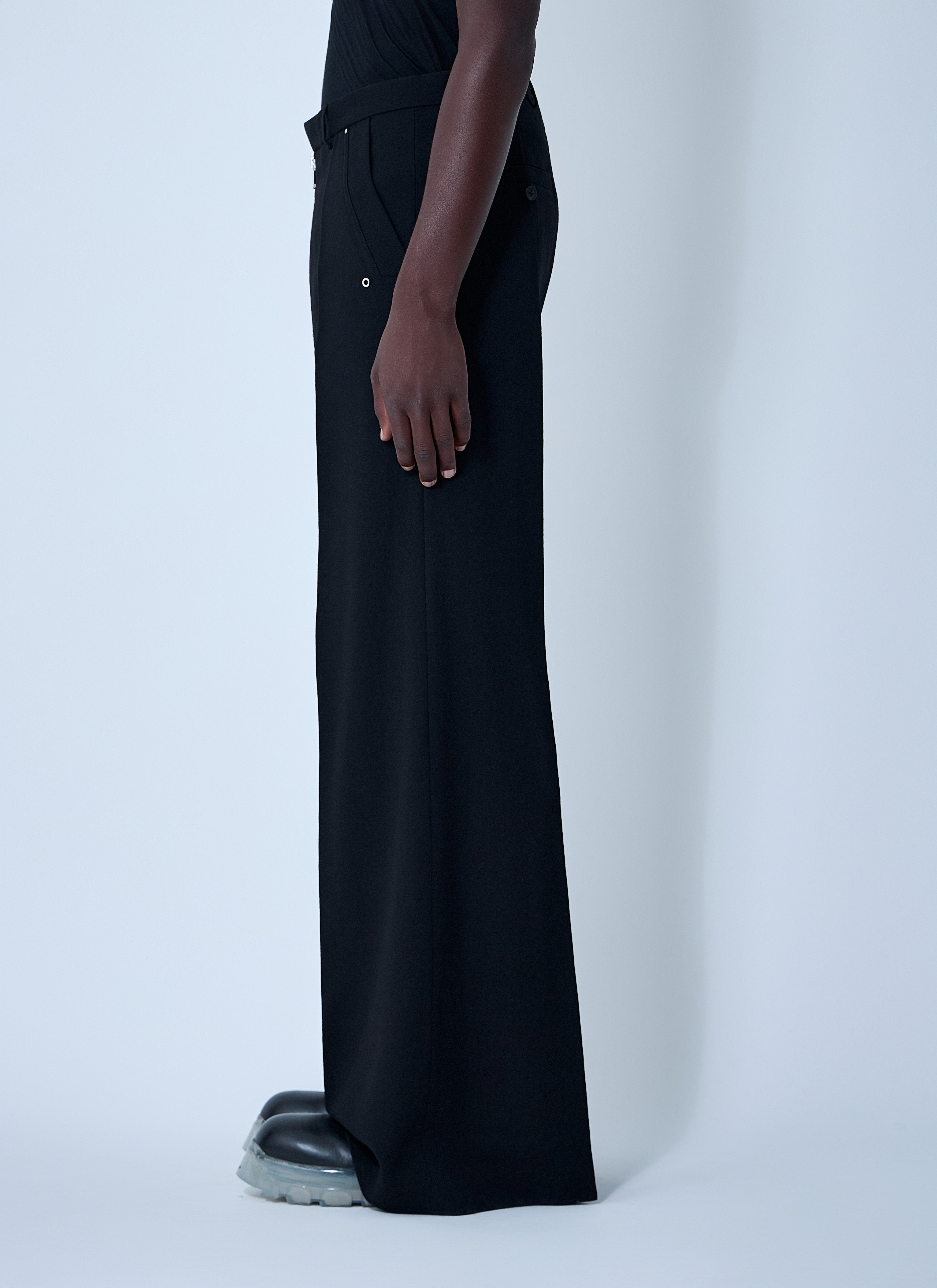 Rick Owens Men Tailored Wide Bela Pants - 3