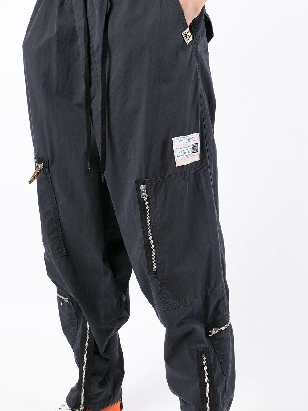 zip-detail trousers - 5