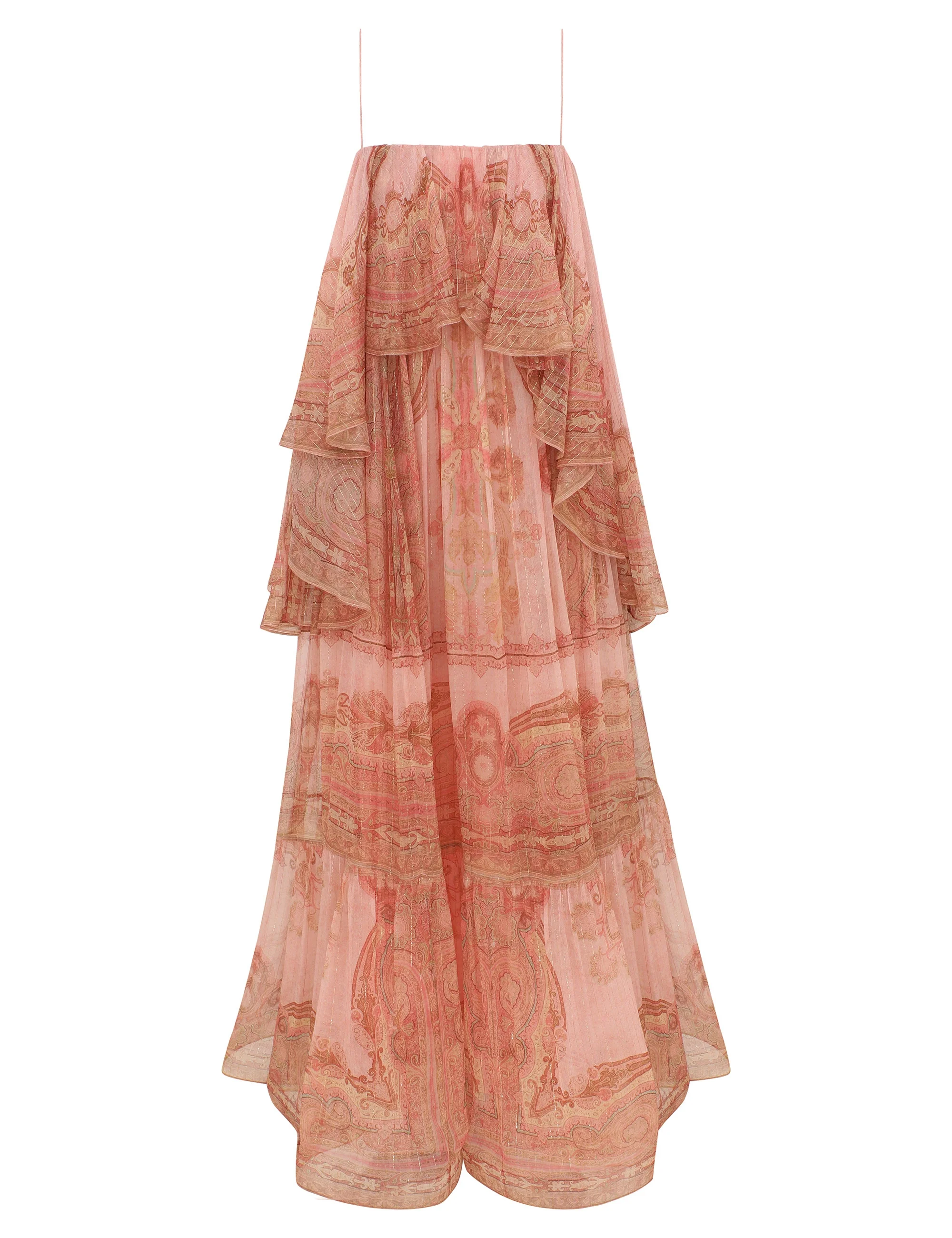 SUNDANCE FRILL MAXI DRESS - 1
