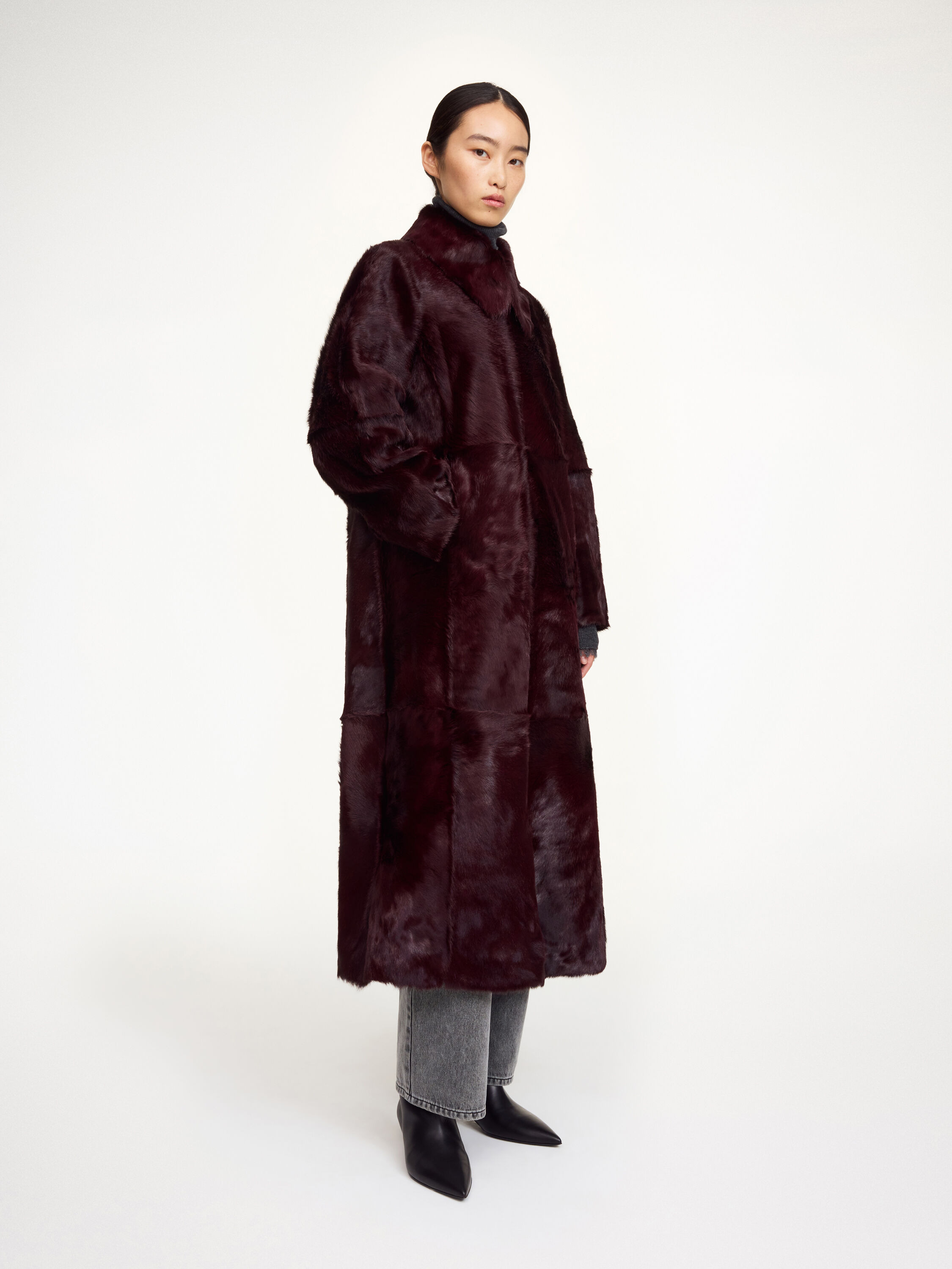 Rafaia Shearling Calf Coat - 1