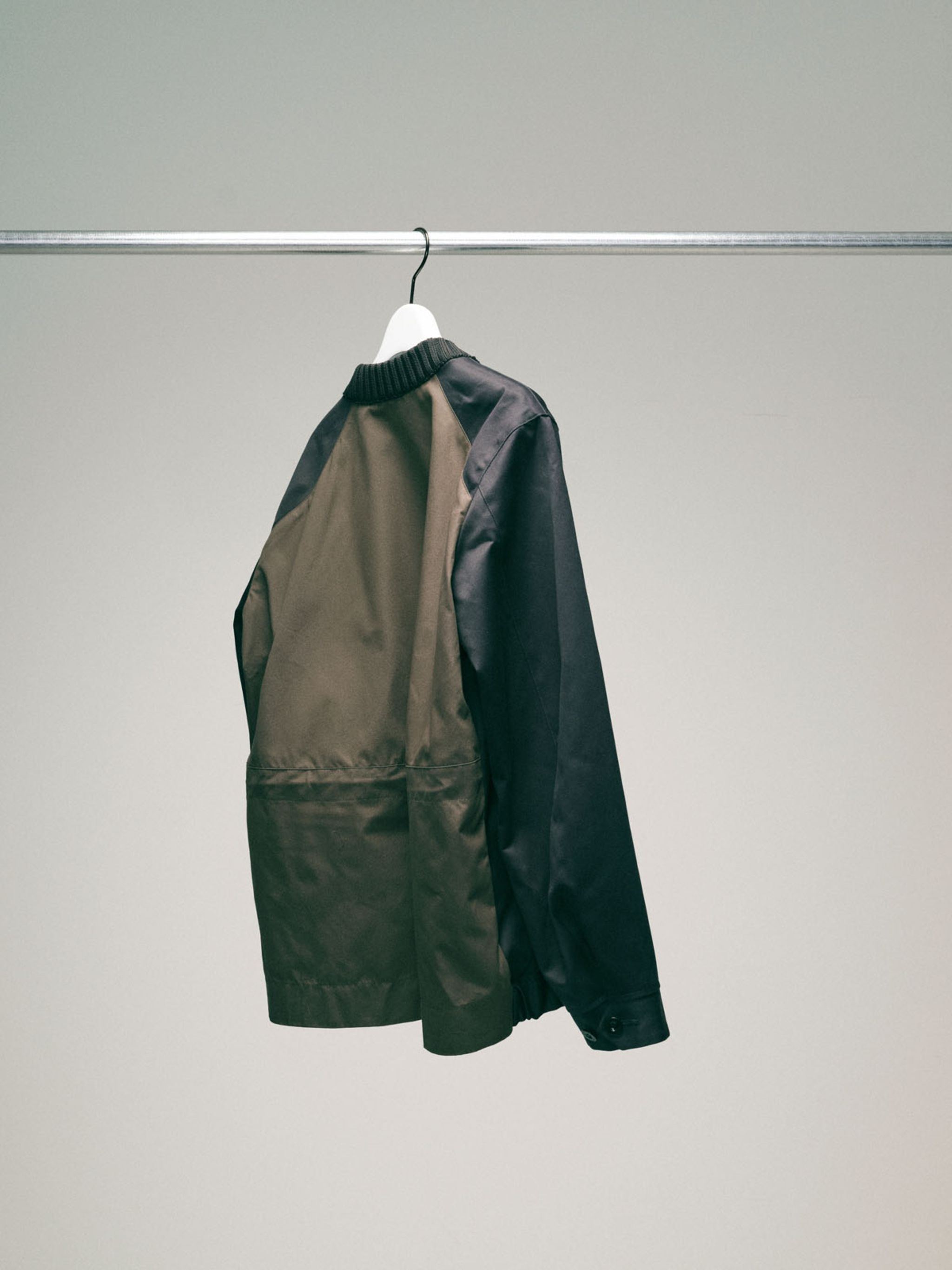 sacai Cotton Chino Mix Pullover | REVERSIBLE