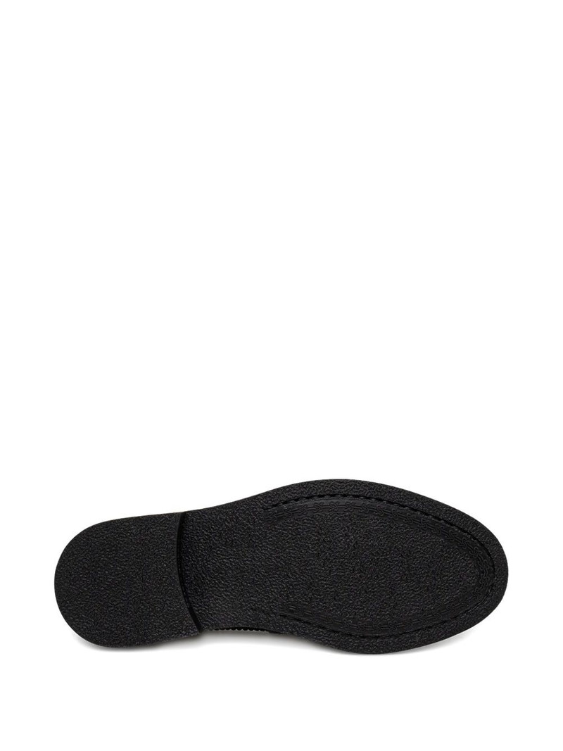 Reed woven-panel loafers 5