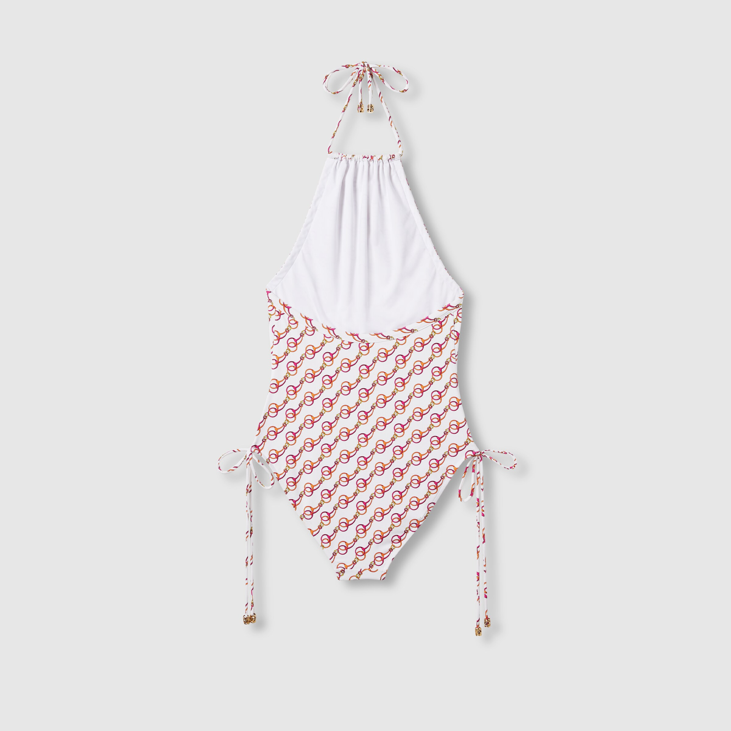 Printed stretch jersey swimsuit - 8