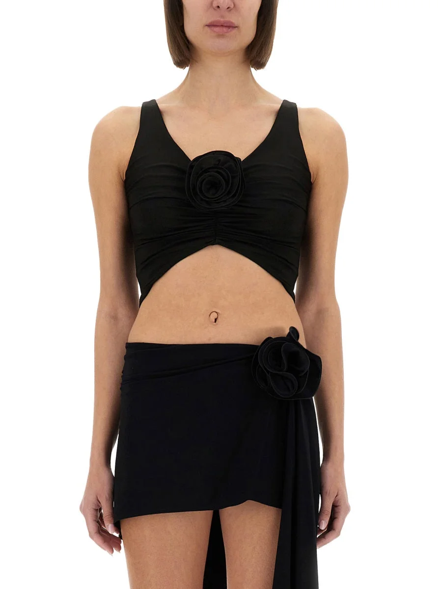 Magda Butrym Women Top With Flower - 1