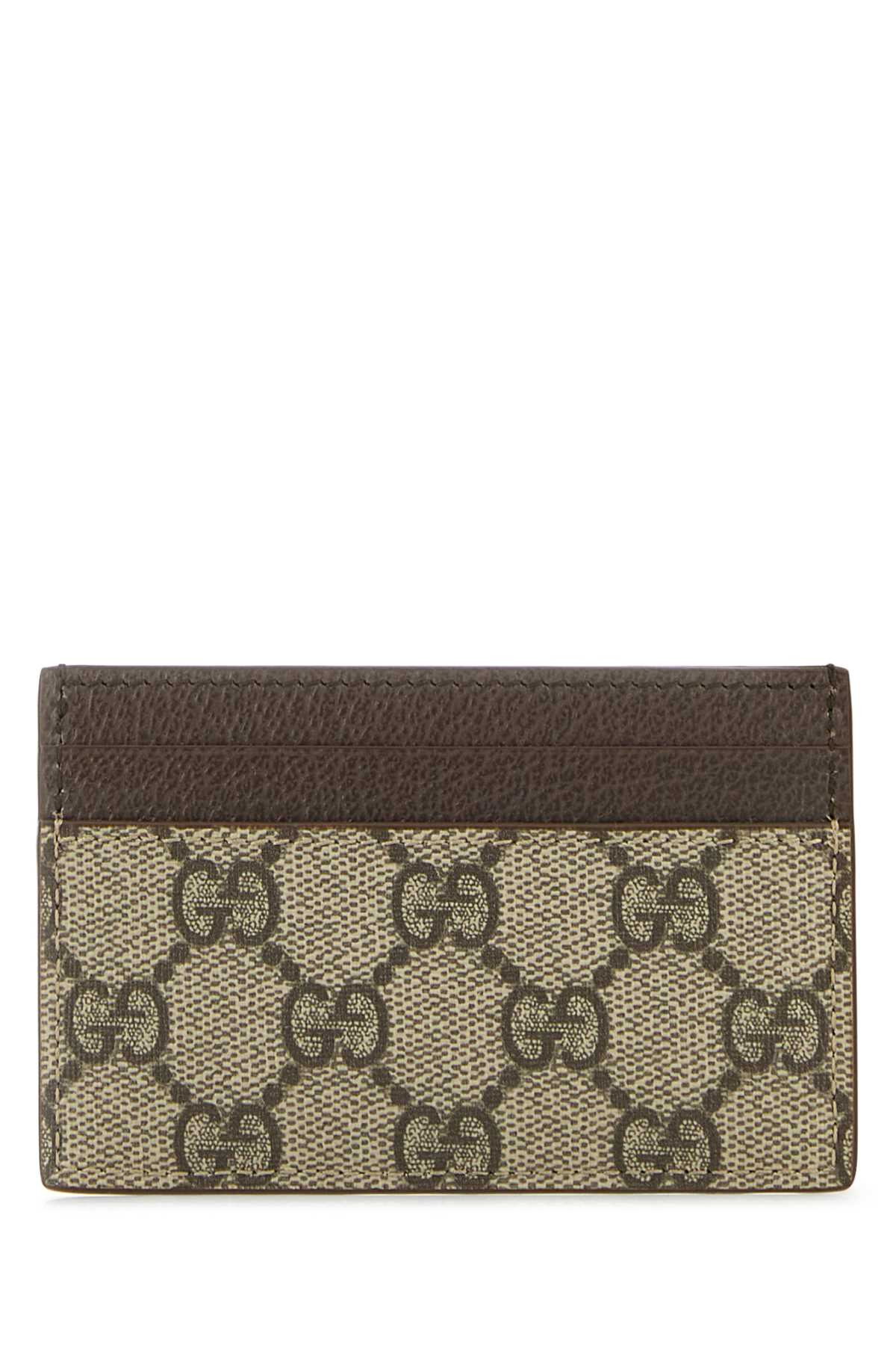 Gucci Men Gg Supreme Fabric Card Holder - 3