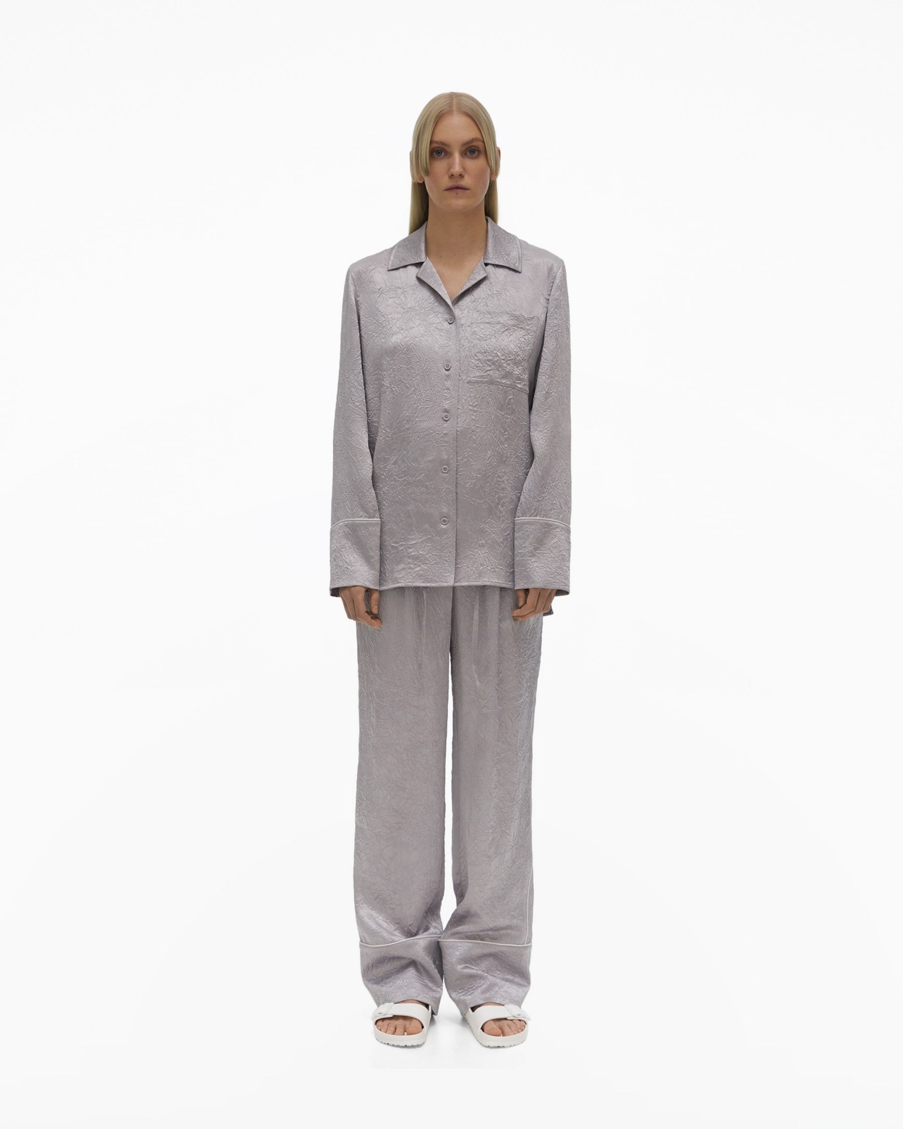 SATIN PJ SHIRT - 8