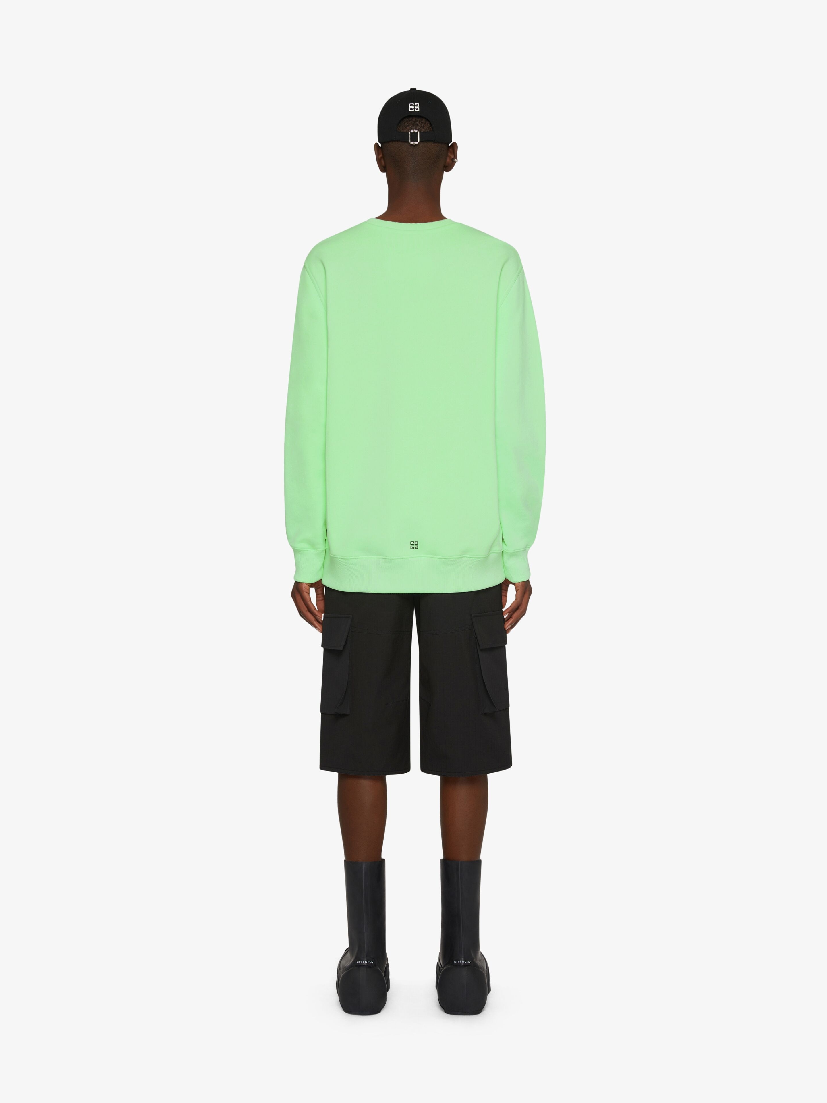 GIVENCHY ARCHETYPE SLIM FIT SWEATSHIRT IN FLEECE 4