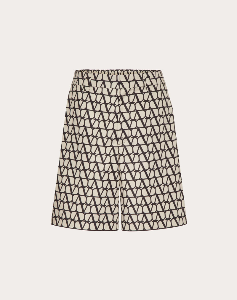 TOILE ICONOGRAPHE PRINT를 가진 NYLON BERMUDA SHORTS 1