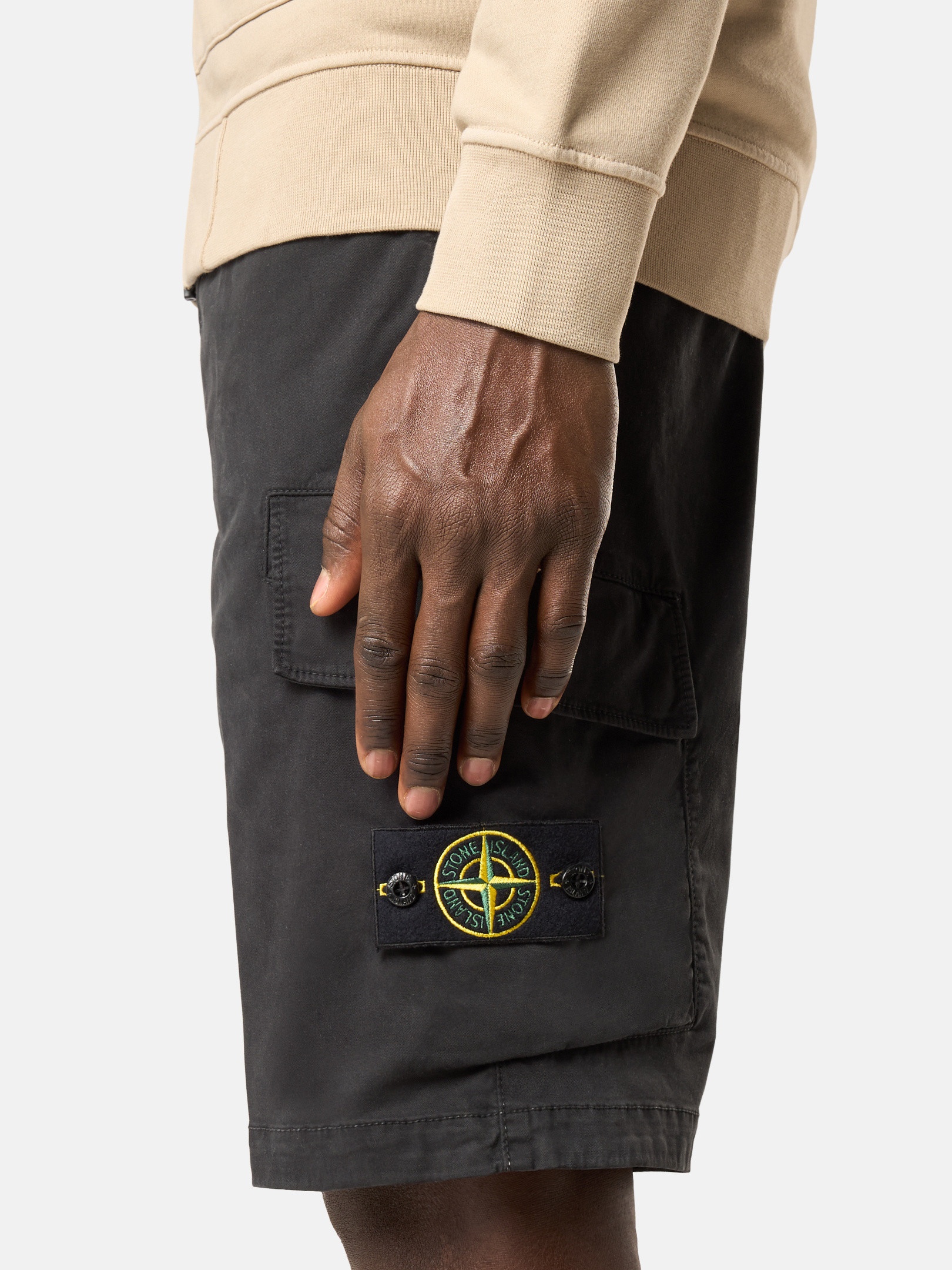 L100L12 STRETCH ORGANIC BROKEN TWILL COTTON 'OLD' EFFECT - 3