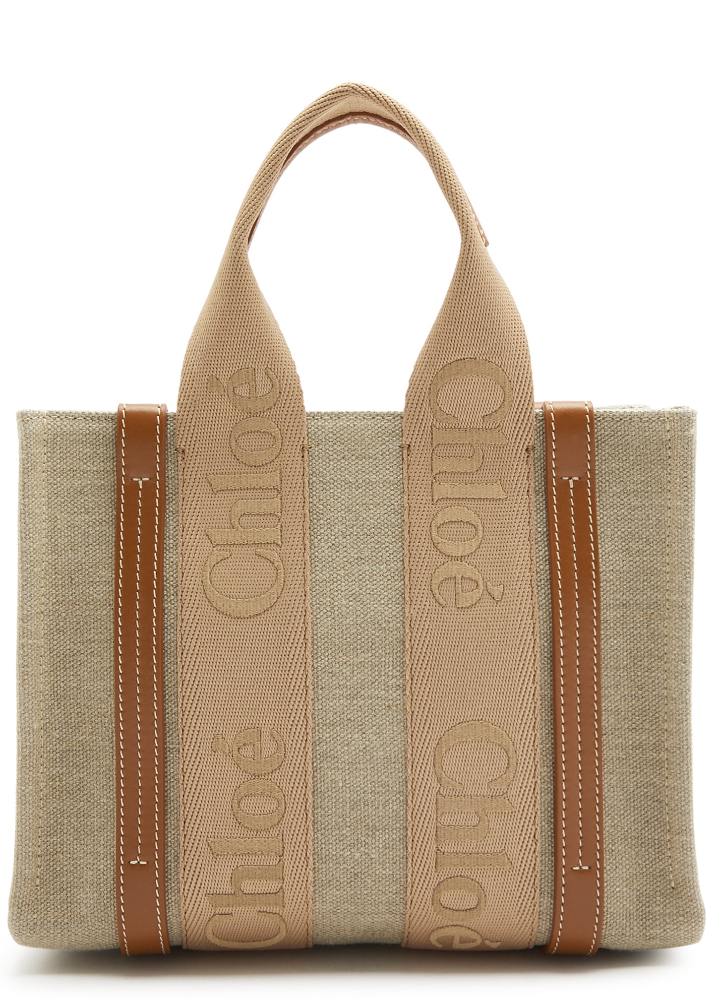 Woody small canvas tote - 1