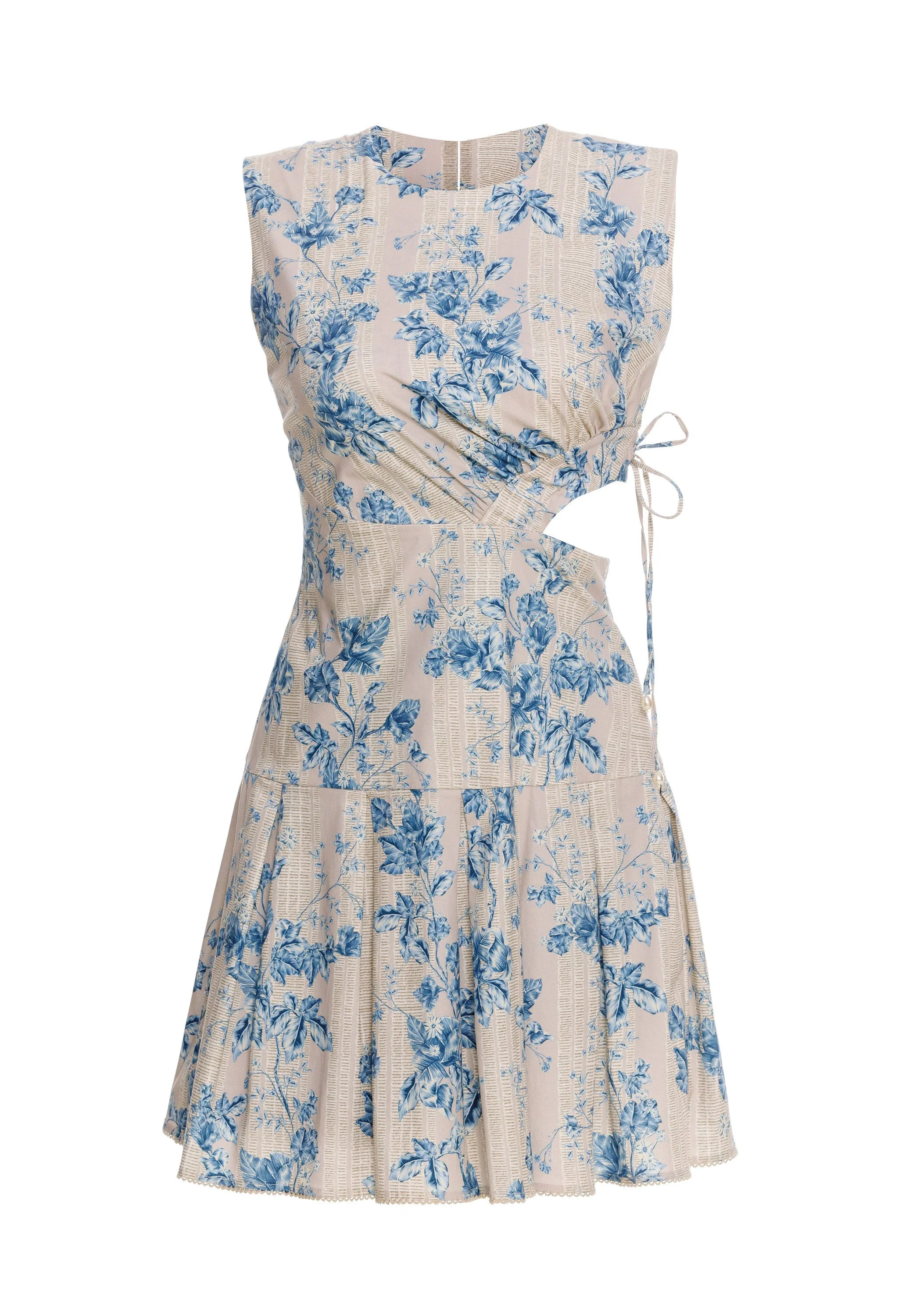 Otoño Bougainvillea Mini Dress - 1