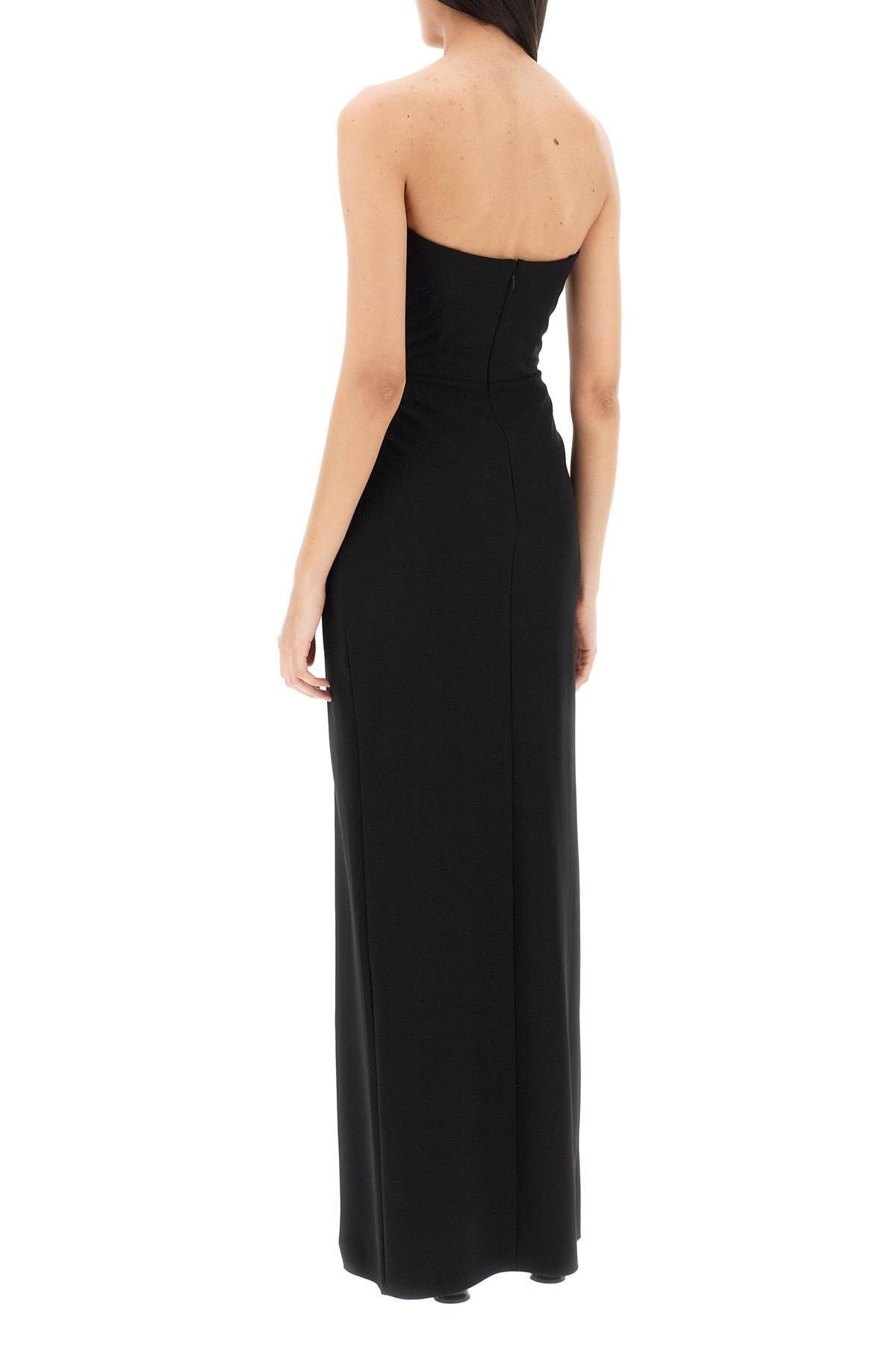 MAXI BUSTIER DRESS WITH CUT-OUT - 4