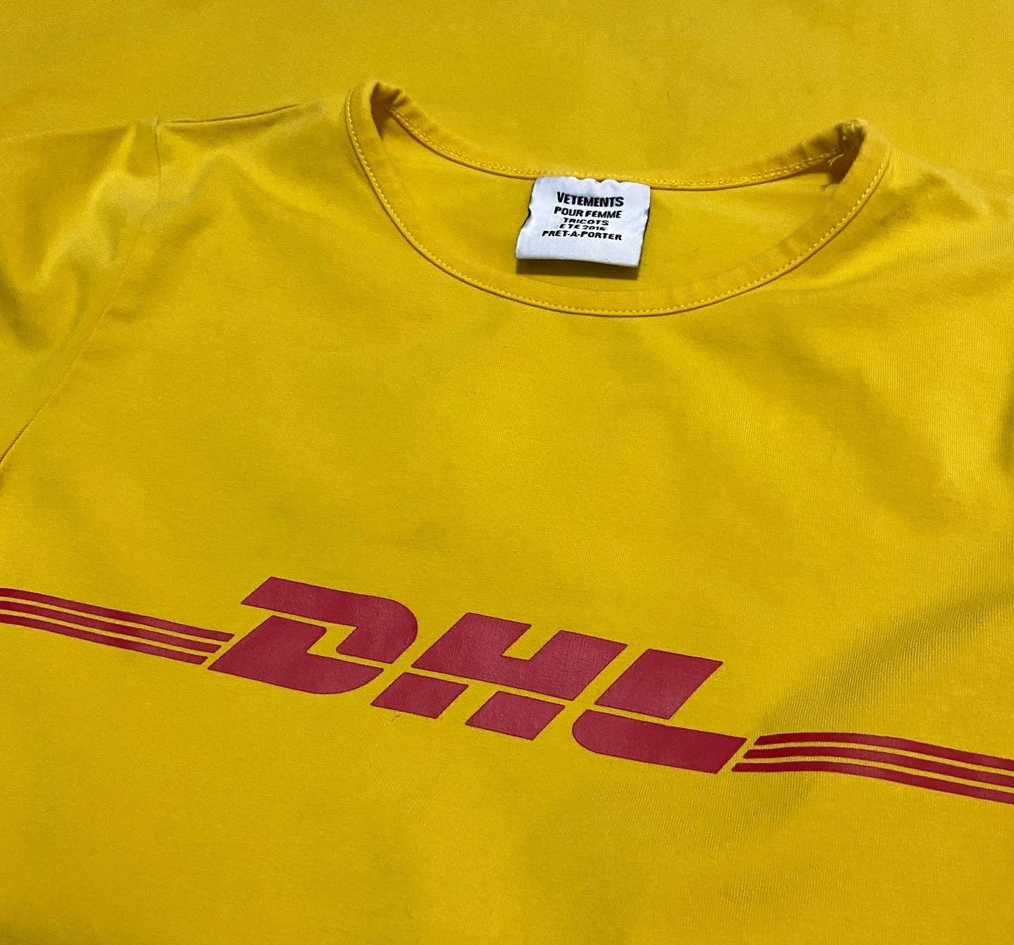Vetements DHL tee - 6