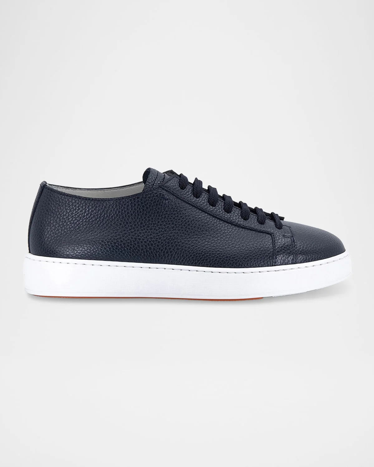 Men & apos;s Leather Low-Top Sneakers - 1