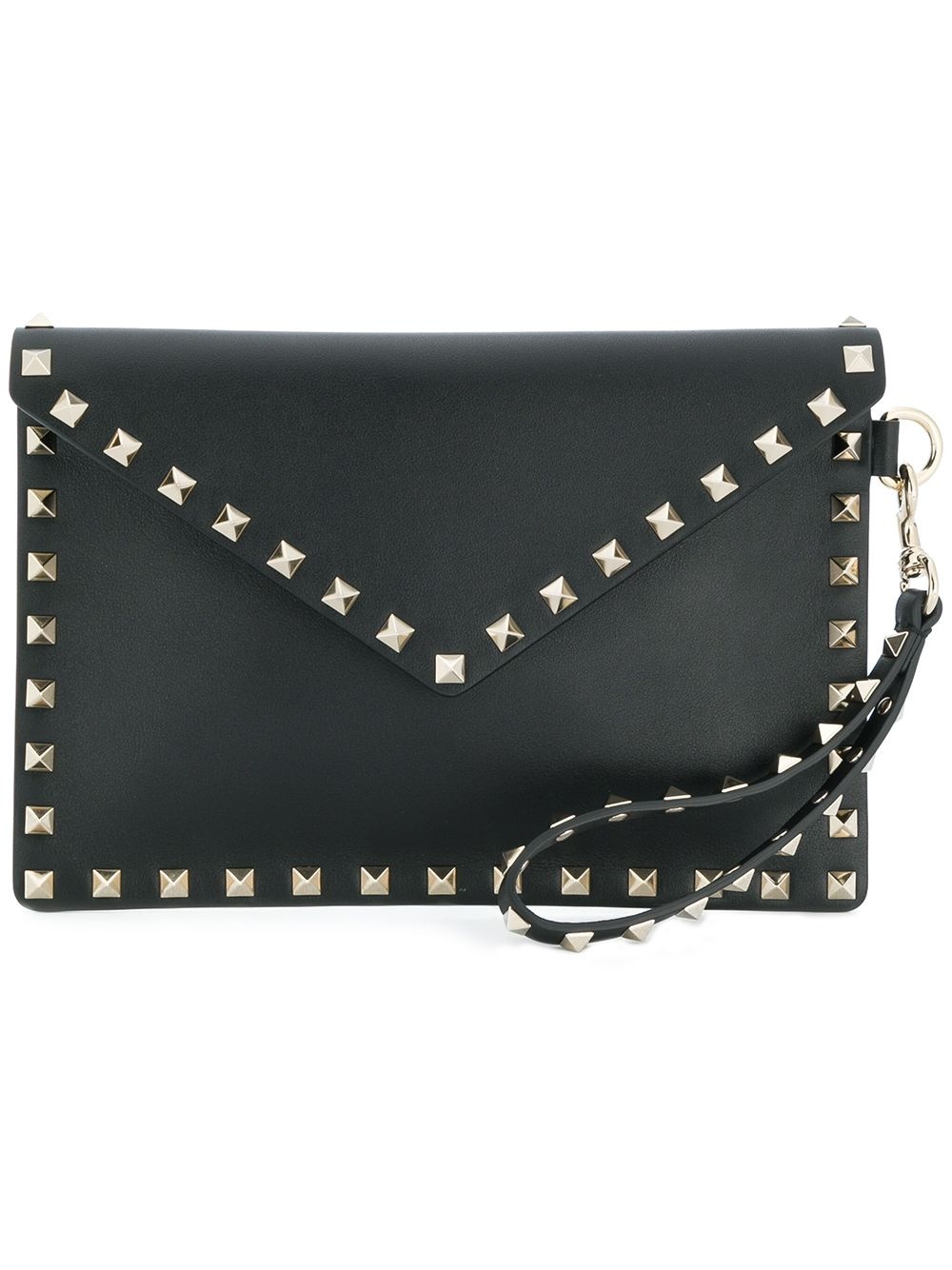 Rockstud envelope-style clutch - 1