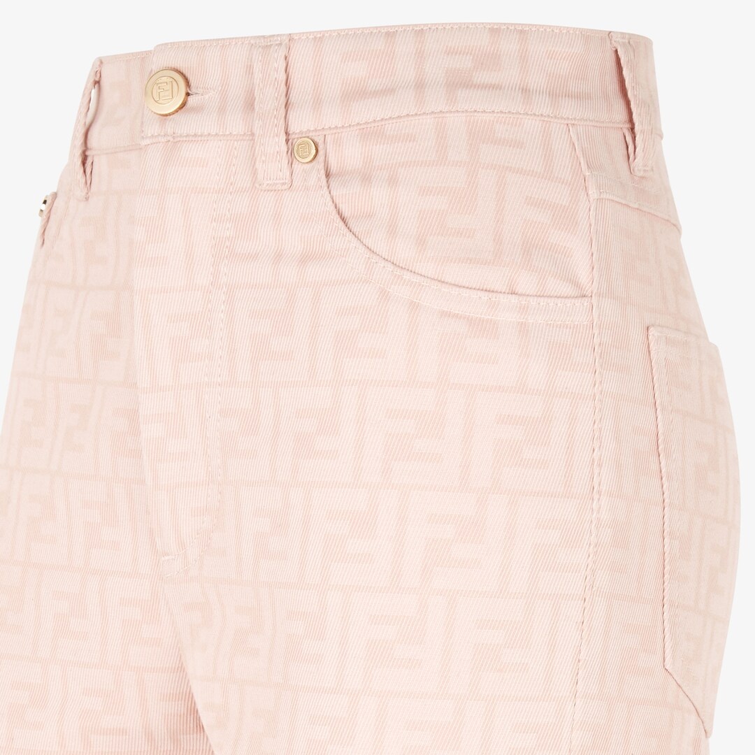 Pink denim pants - 3