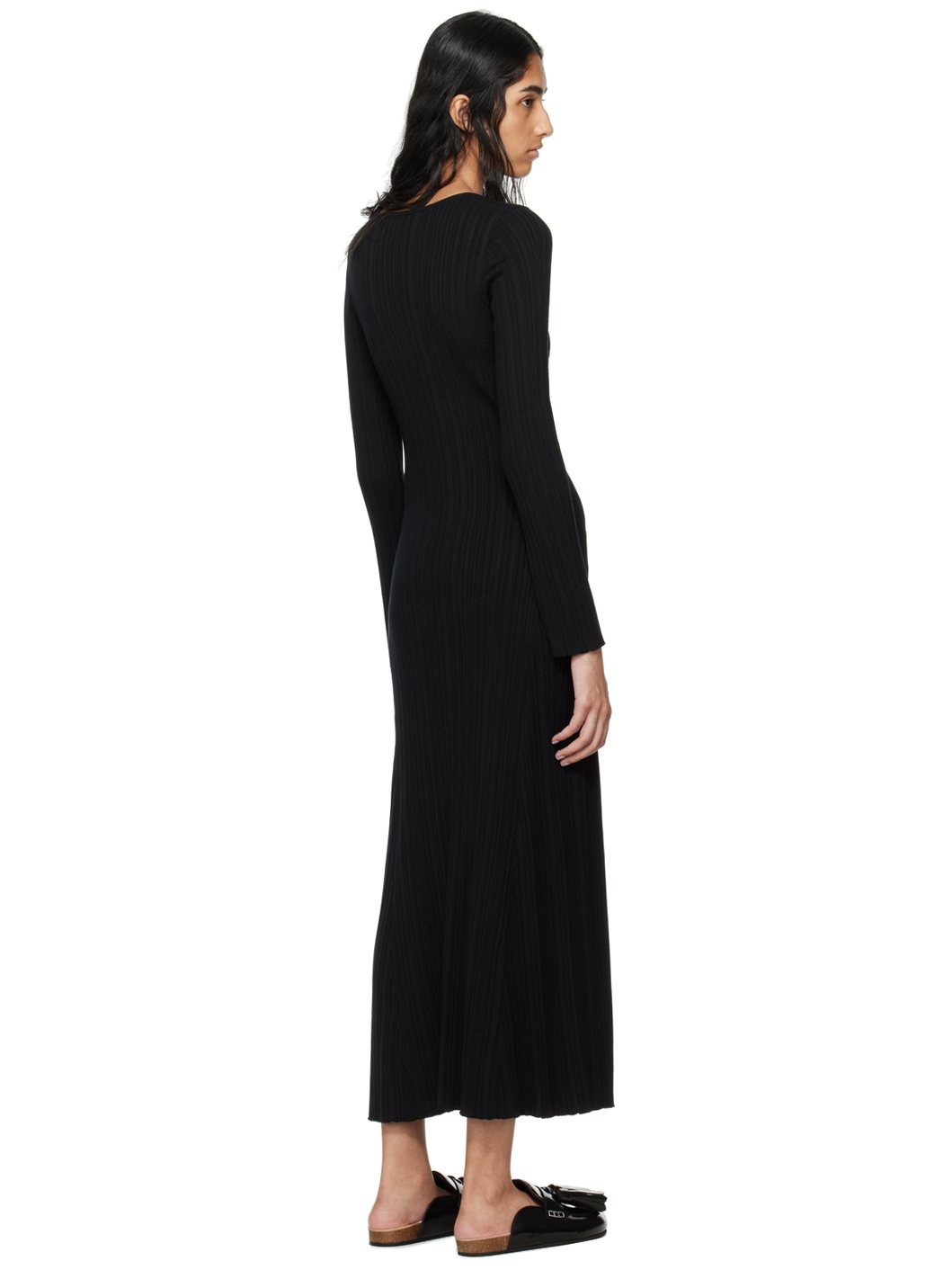 Black Tanya Maxi Dress - 3