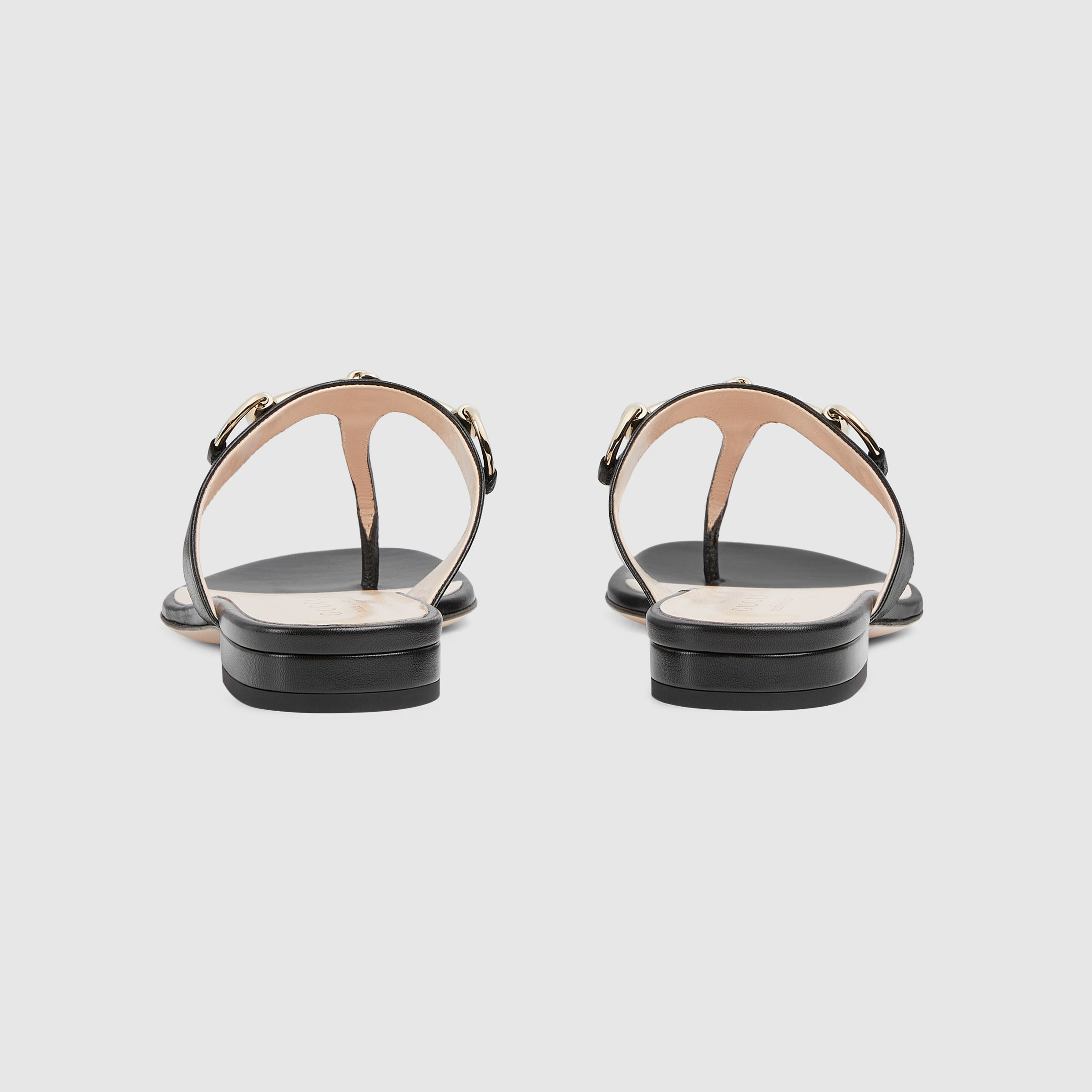 Women's thong sandal with Horsebit - 4