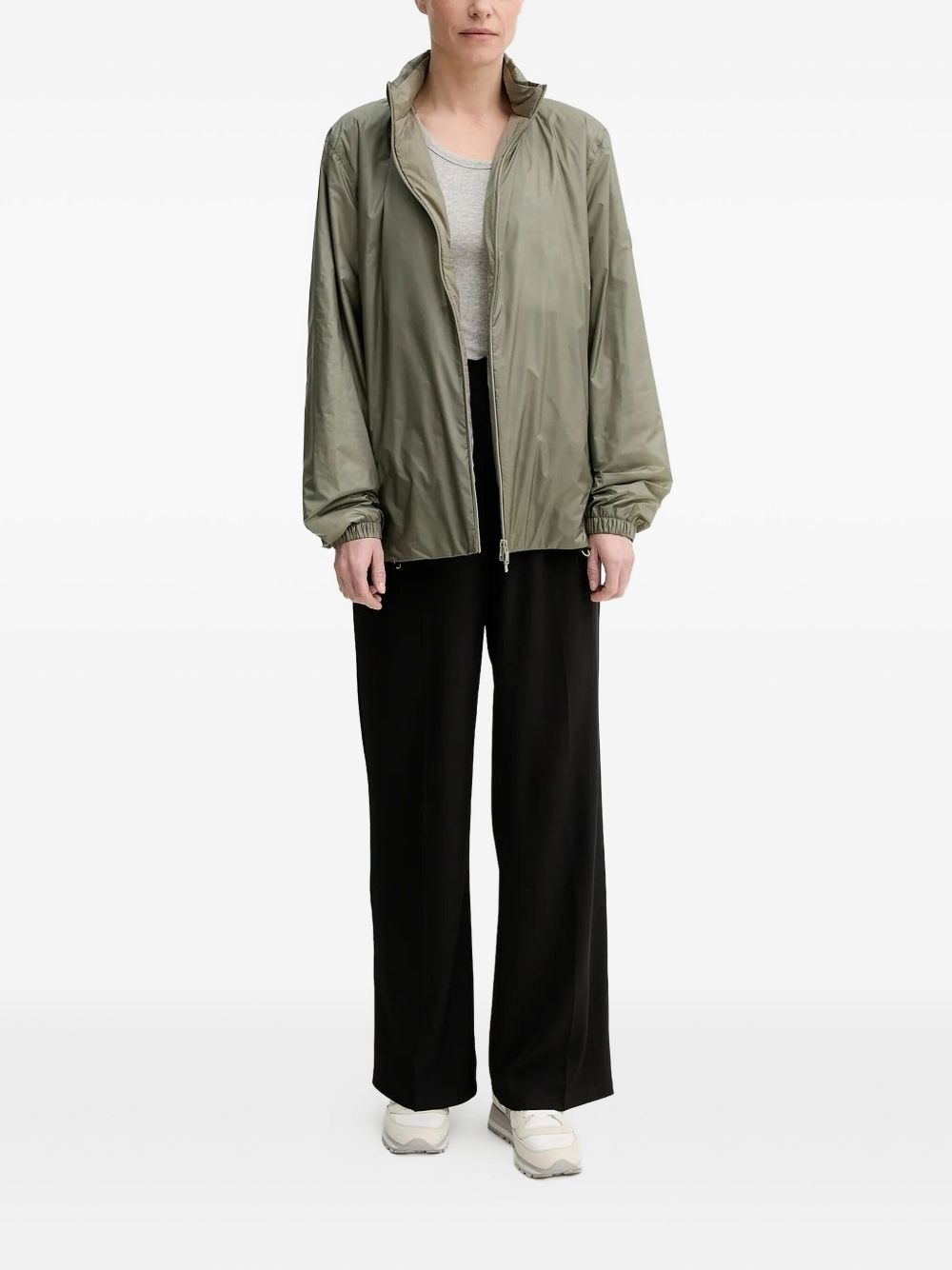 zip-front lightweight jacket - 2