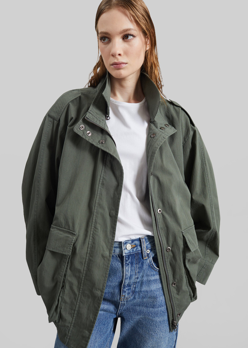 Low Classic Two Pocket Field Jacket - Khaki 3