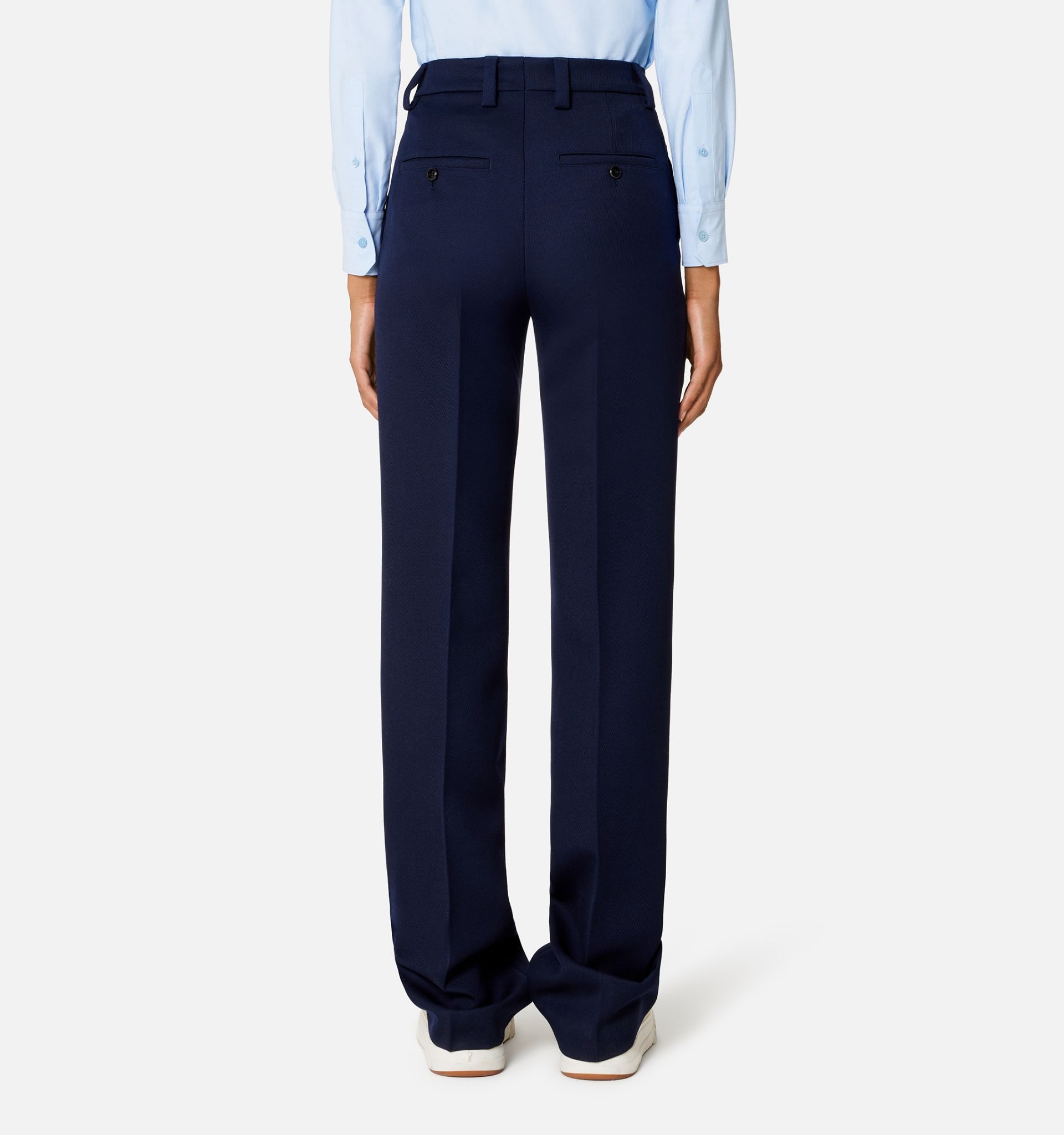Straight Fit Trousers - 6