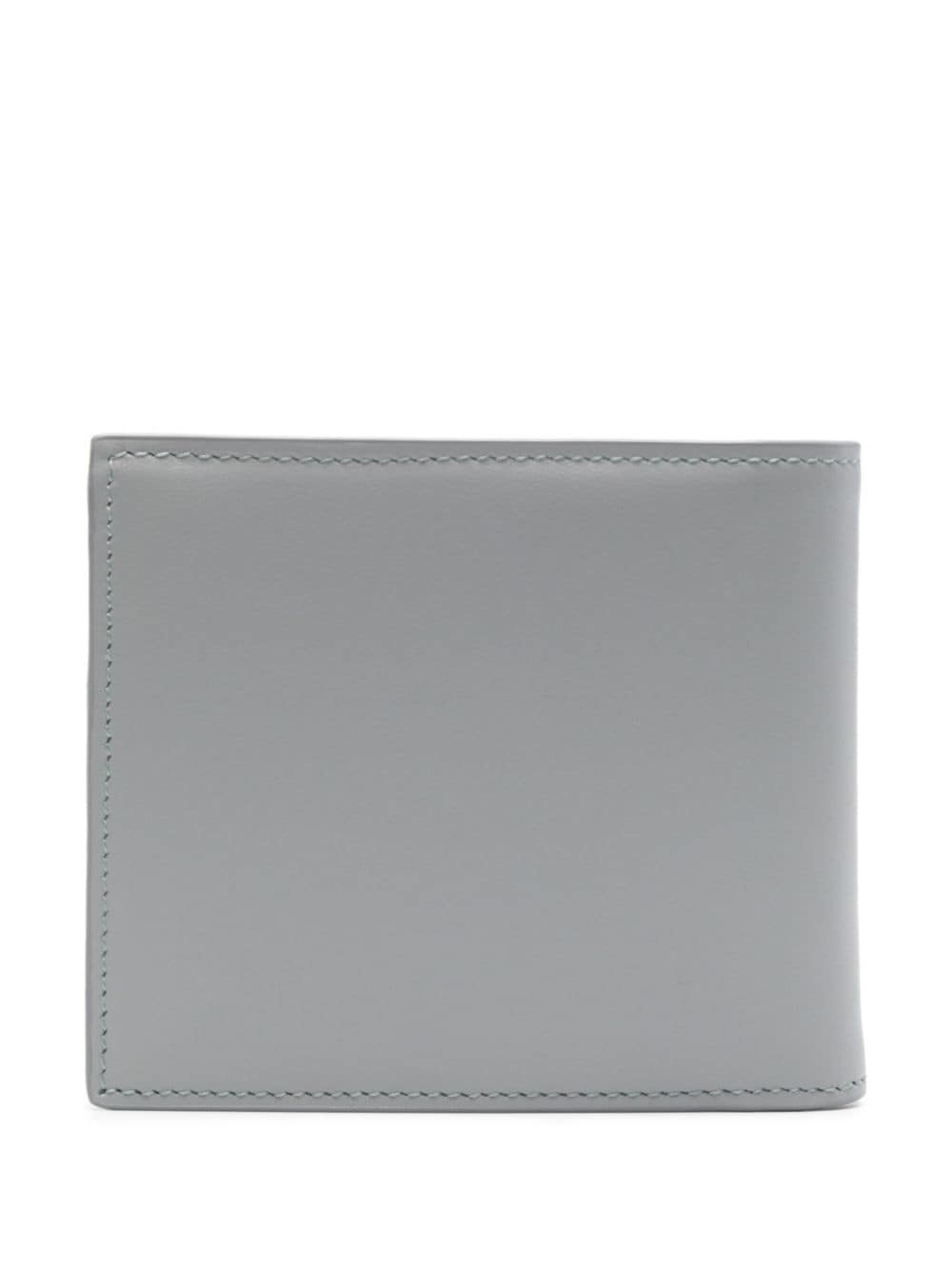 logo-embossed leather wallet - 2