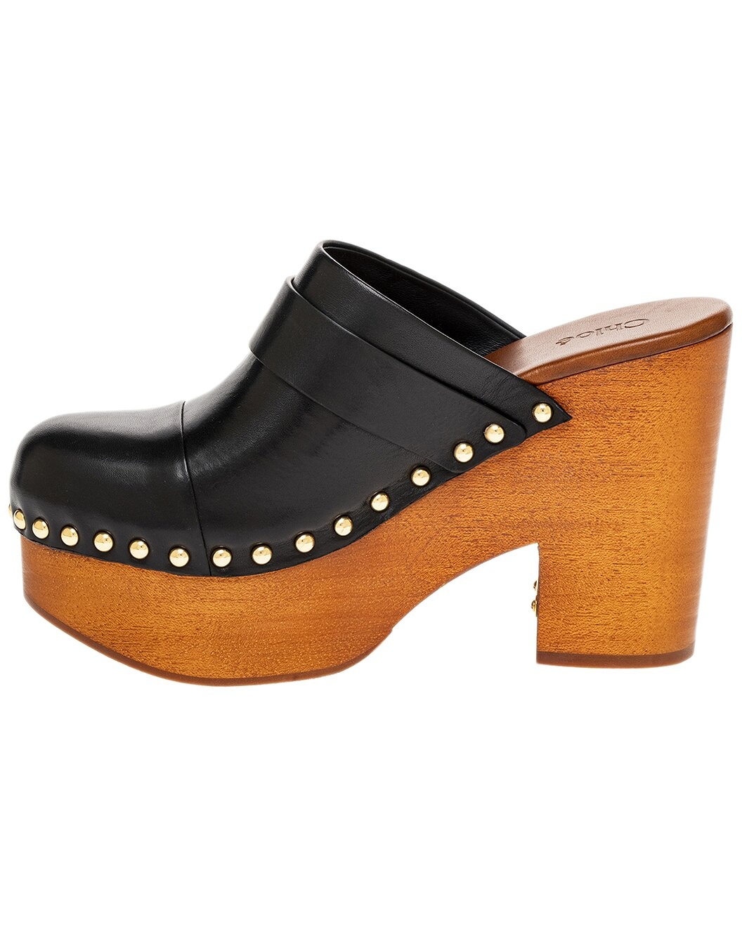 Chloé Jeannette Leather Wedge Clog - 2