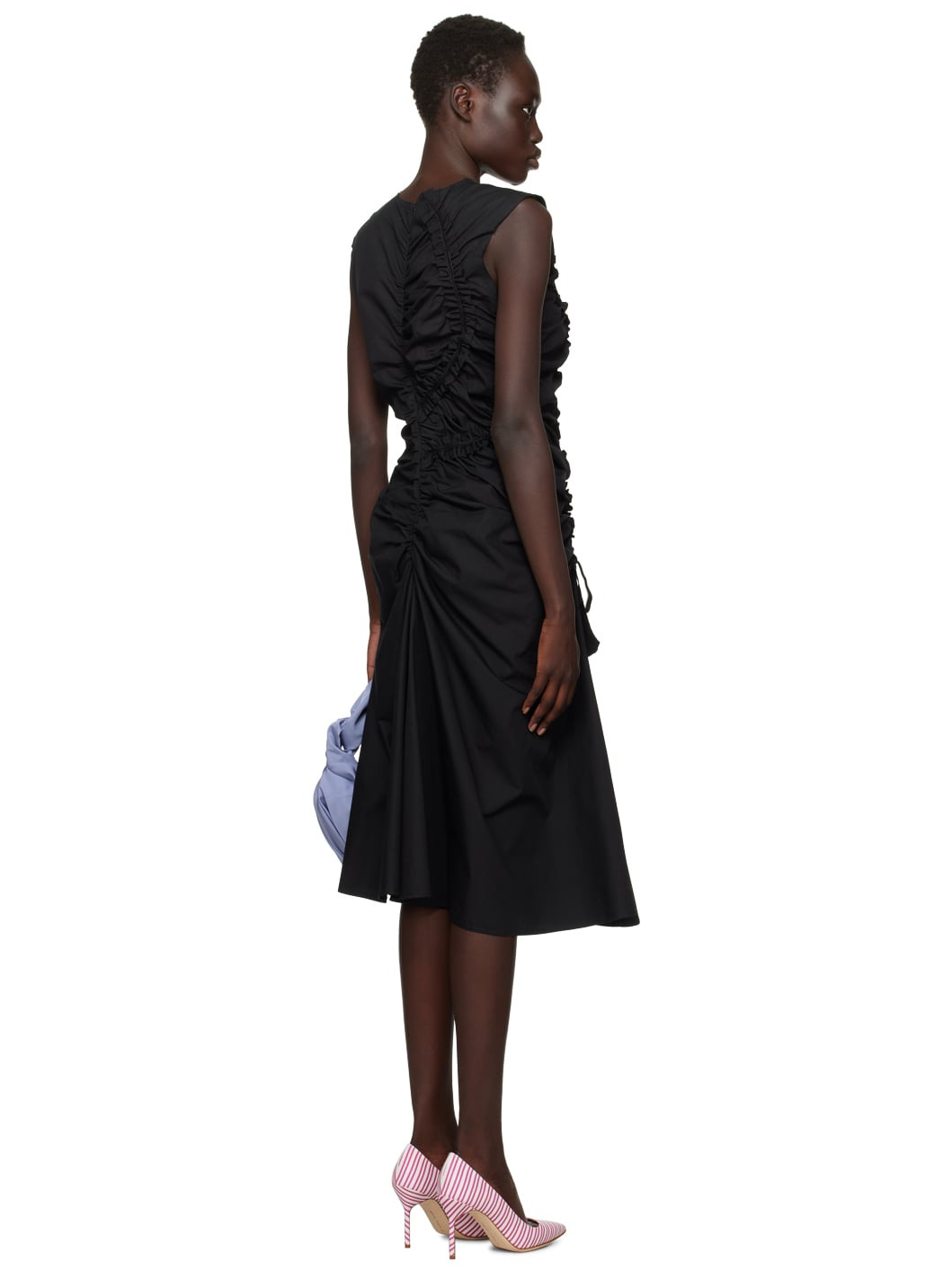 Black Kyra Midi Dress - 3
