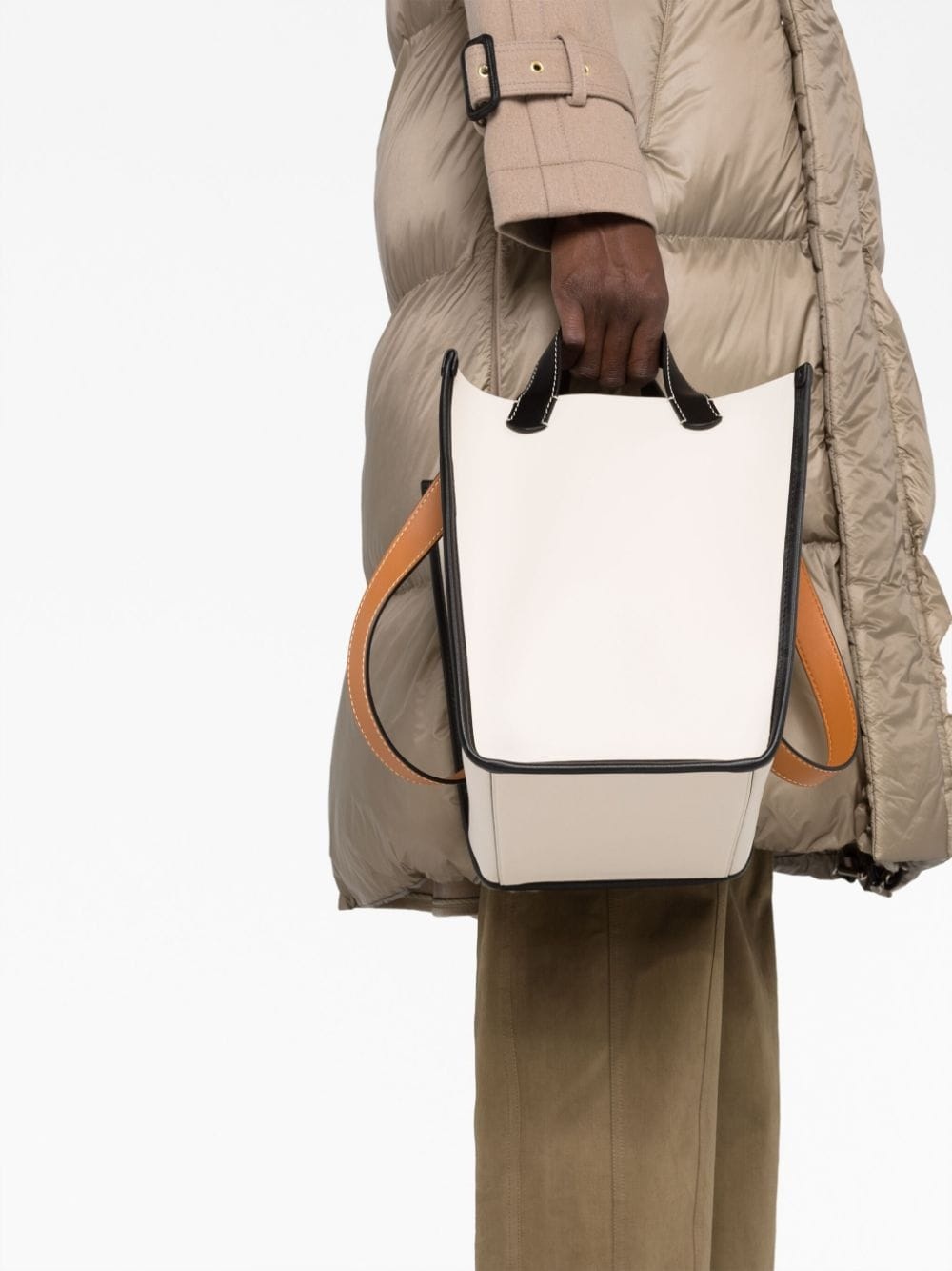 large Mercer leather tote bag - 3