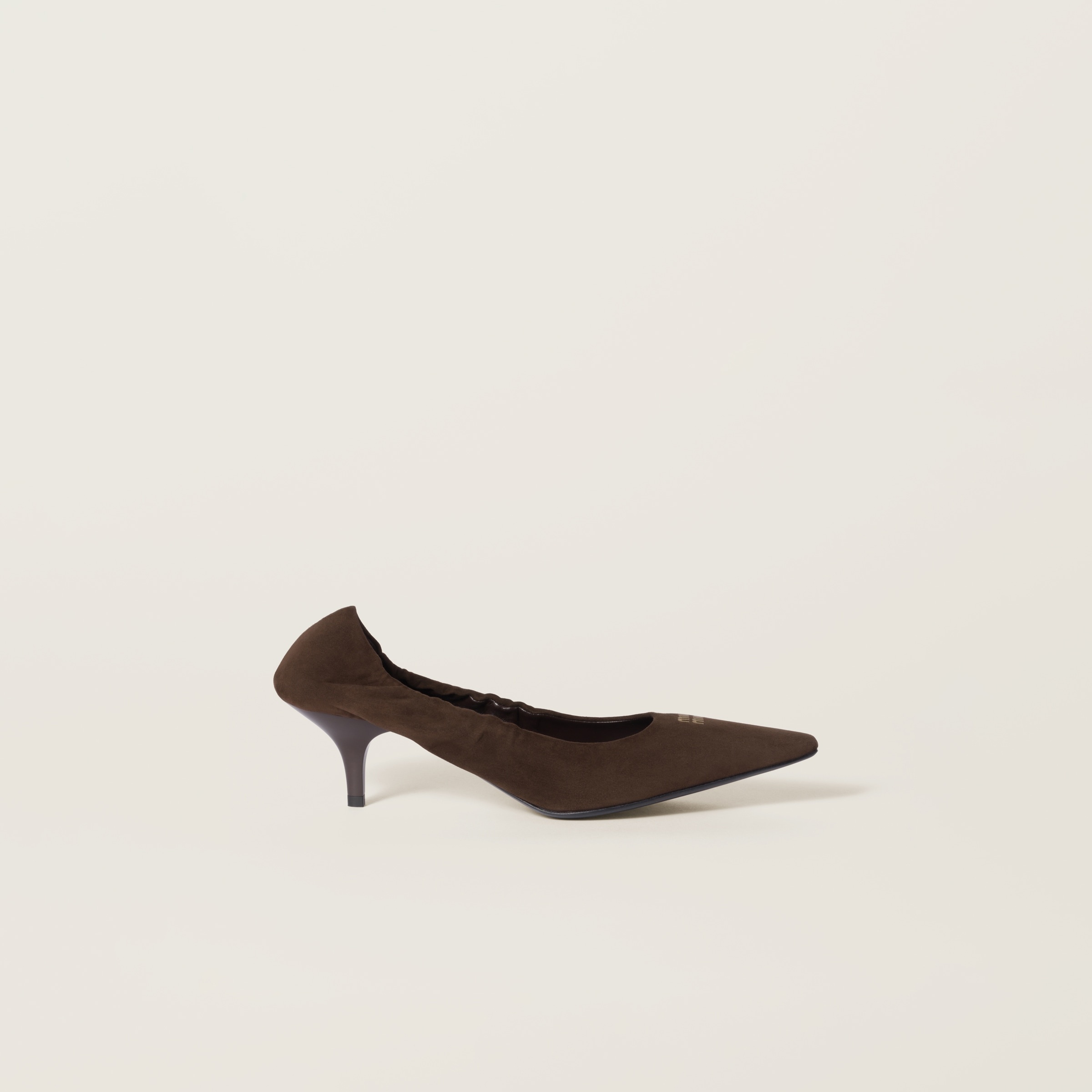 Ruches suede pumps - 2
