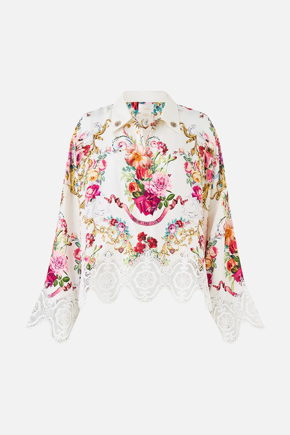 CROPPED RELAXED SHIRT TORERO LIBERTINE - 1