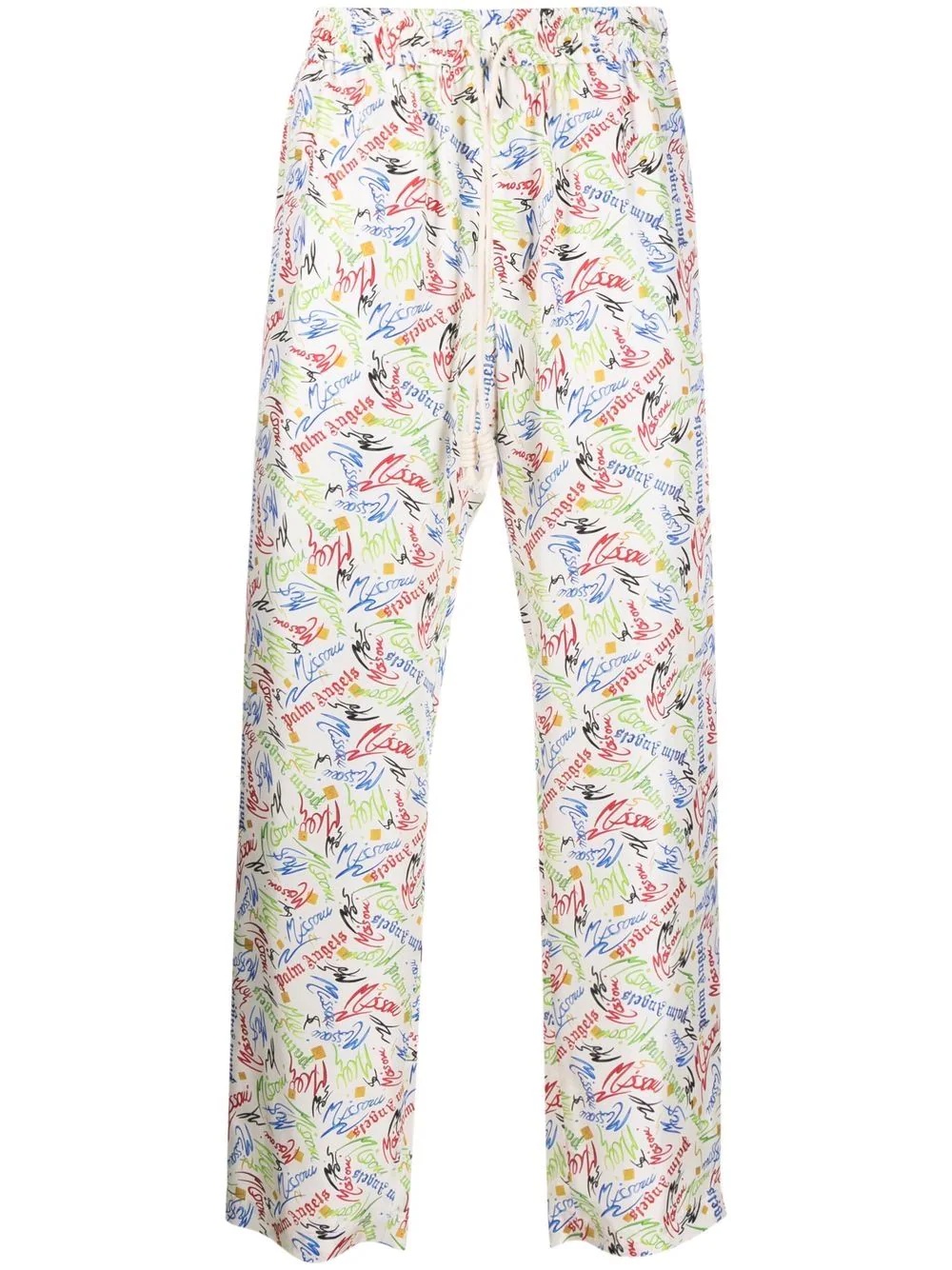 x Missoni Scribble-print straight-leg trousers - 1